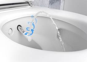 <b>PAPIRLØST:</b> Med AquaClean dusjtoalett blir du vasket ren av en roterende vannstråle som treffer der den skal. (Foto: Geberit)