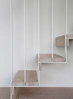 <b>SPESIALBYGGET:</b> En løsningsorientert møbelsnekker laget trapp etter interiørarkitektens anvisninger.
