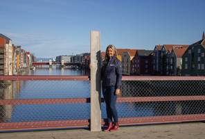 Pergos nye laminatgulv er inspirert av byen Trondheim. 
– I Trondheim smelter historie, moderne byliv og teknologi sammen. Det ønsker vi å vise med vårt nye gulv, sier Anita Røberg.