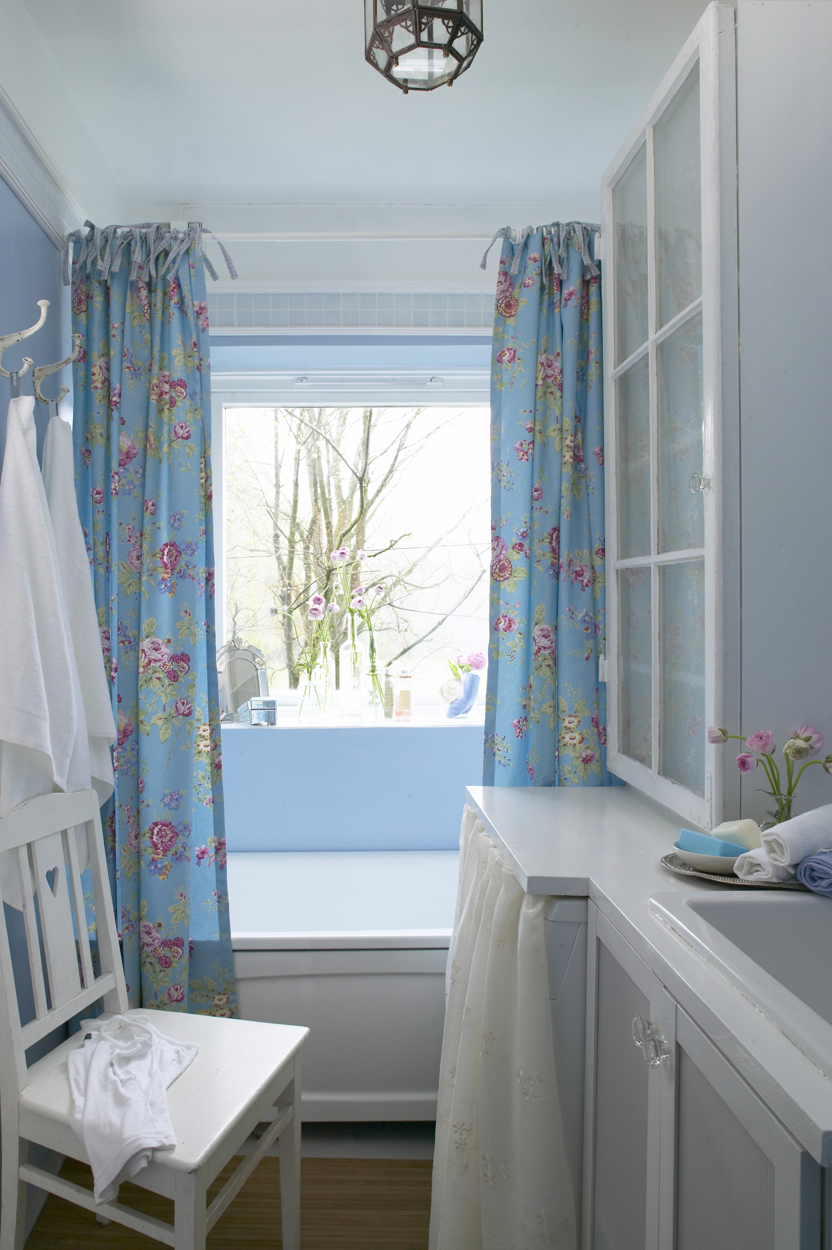 Romantiske, tekstile dusjforheng