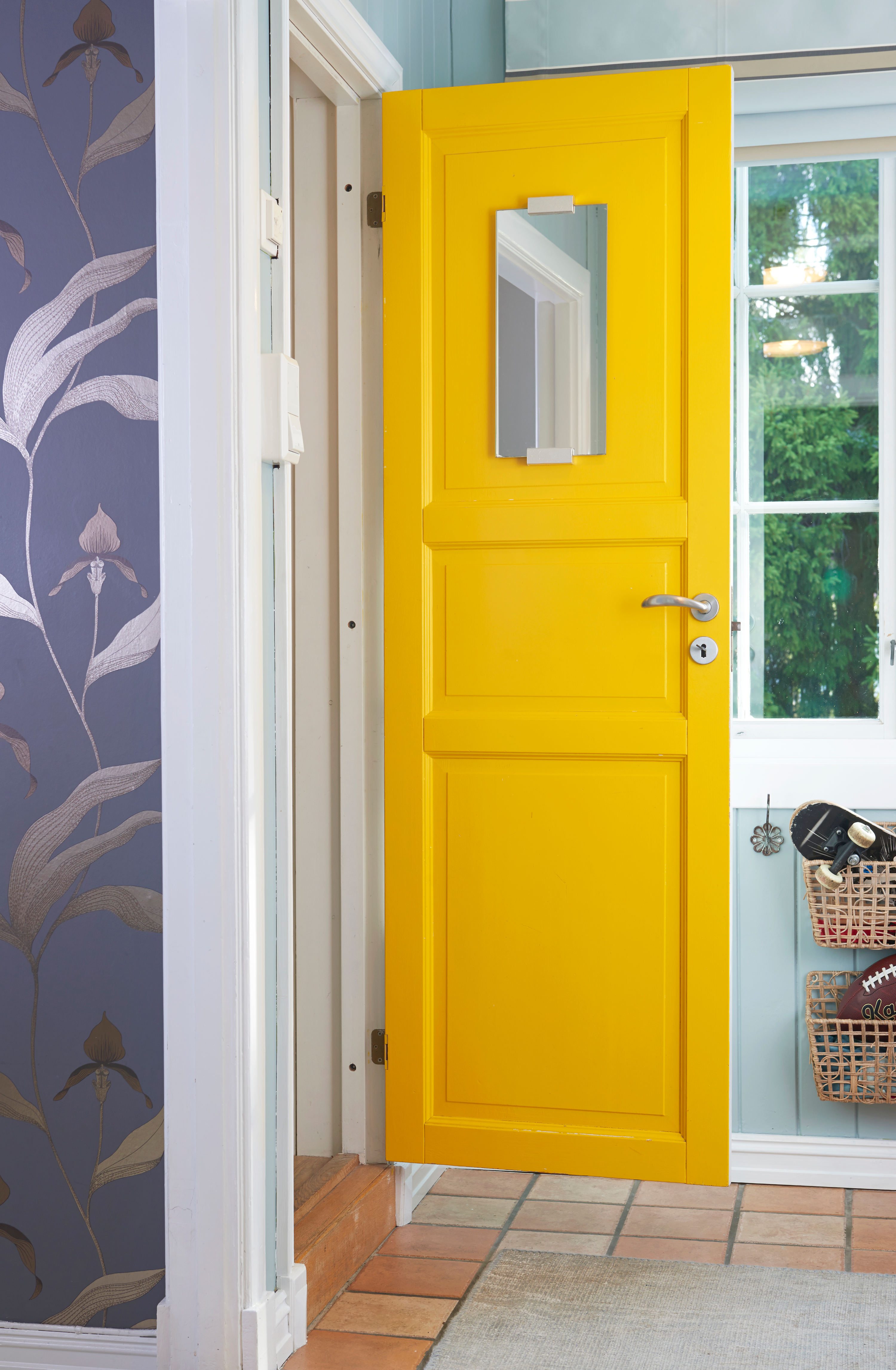 En dør til å bli glad av!