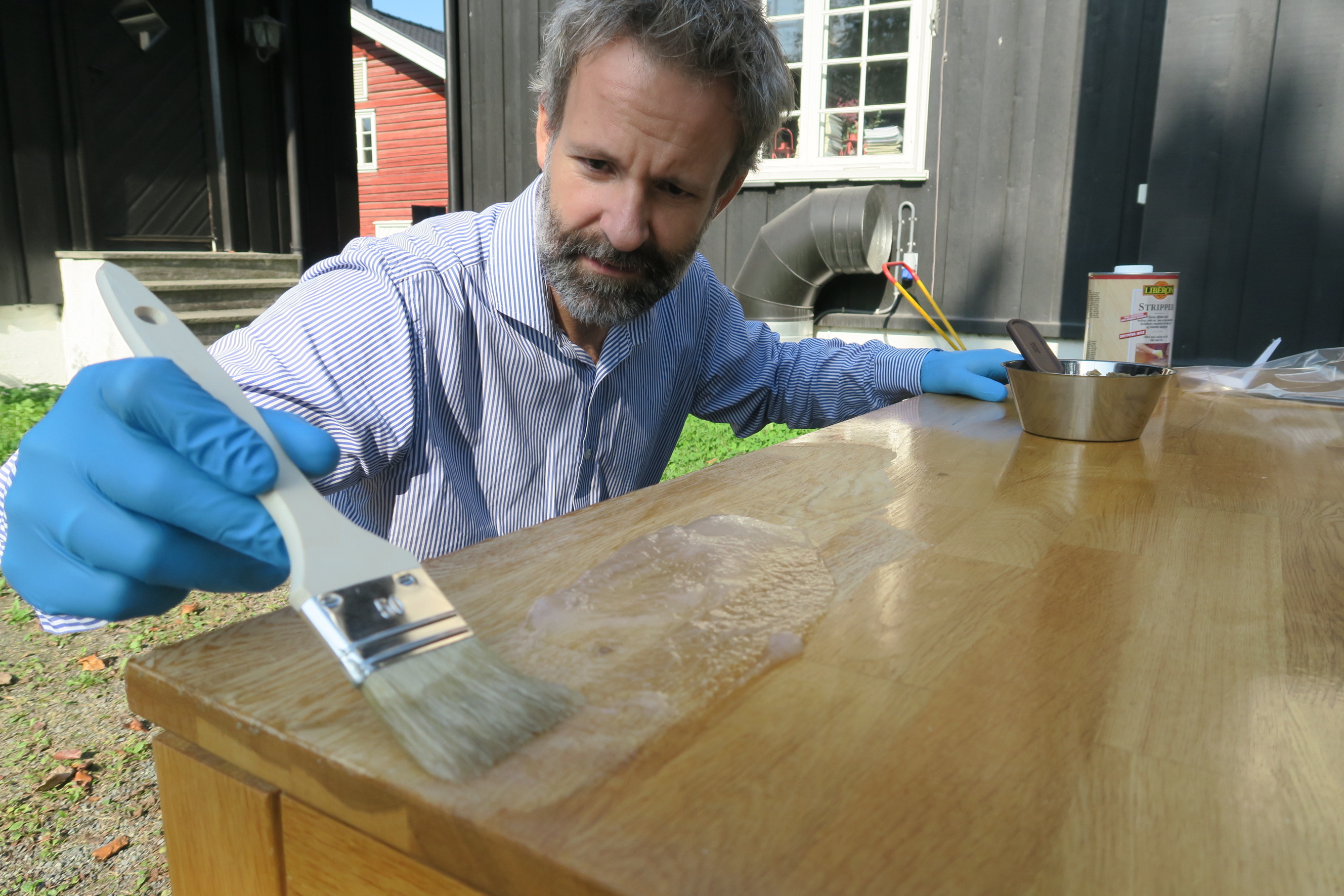 Slik pusser du opp spisebordet