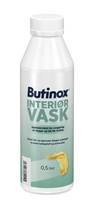 Butinox Interiørvask finnes i smarte halvlitersflasker.