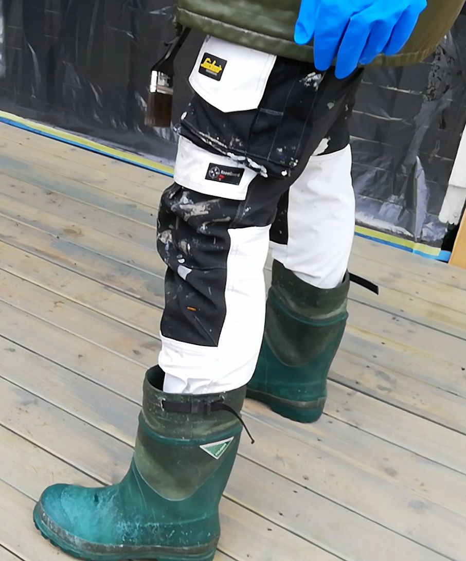 verneutstyr, slagstøvler, gummihansker