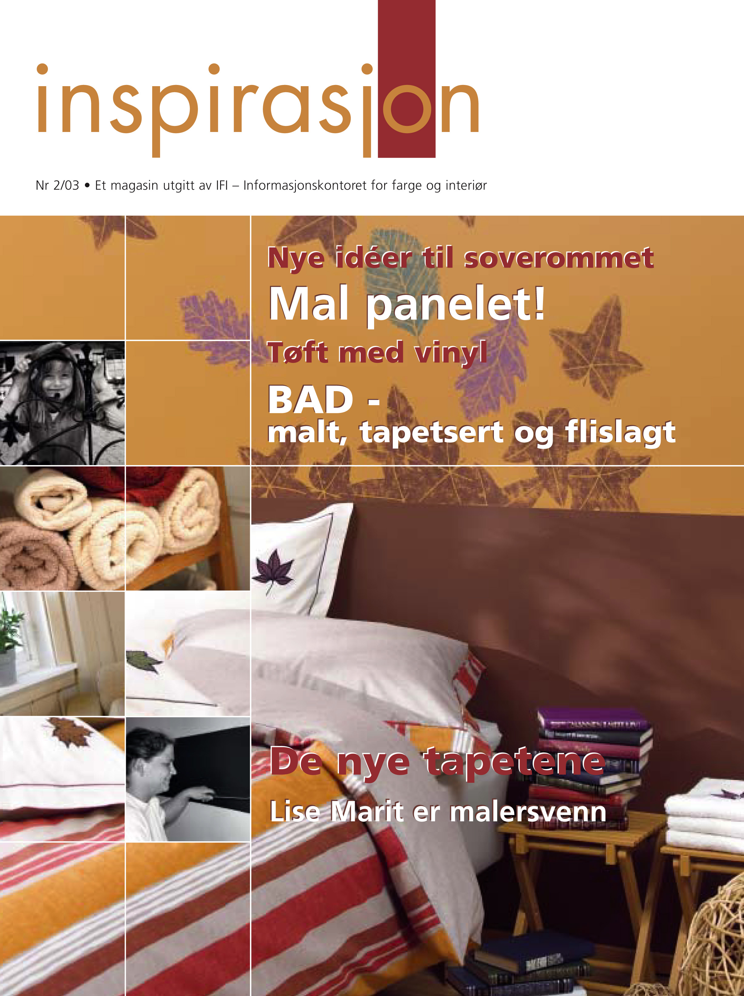 Gratis interiørmagasin hos fargehandleren, byggvarehus og malermestere