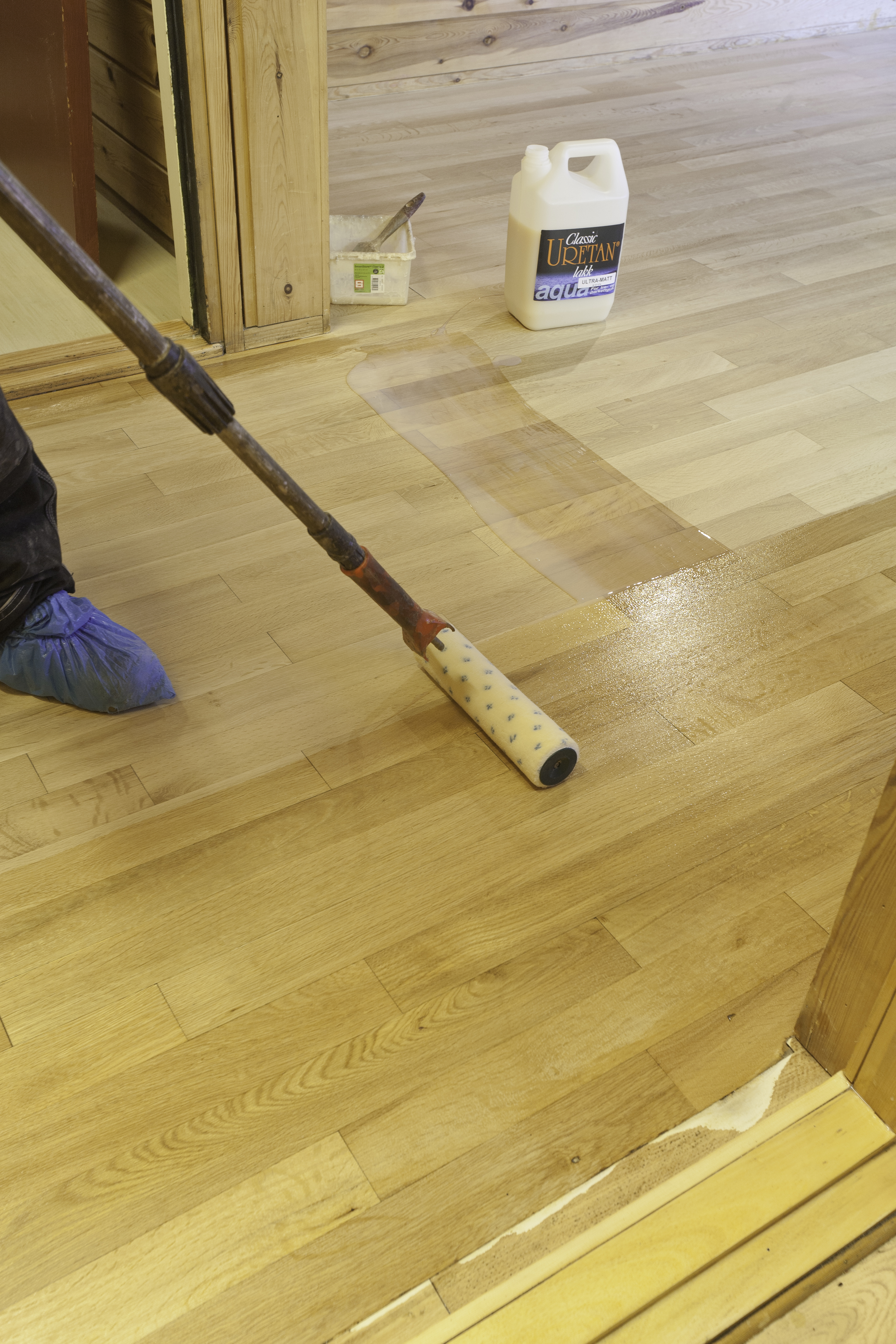 Riktig utført er gulvslipingen støvfri