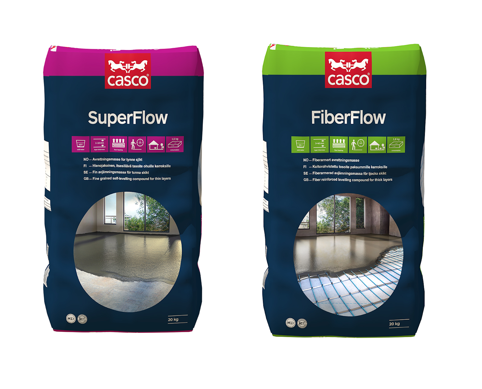 SuperFlow og FiberFlow