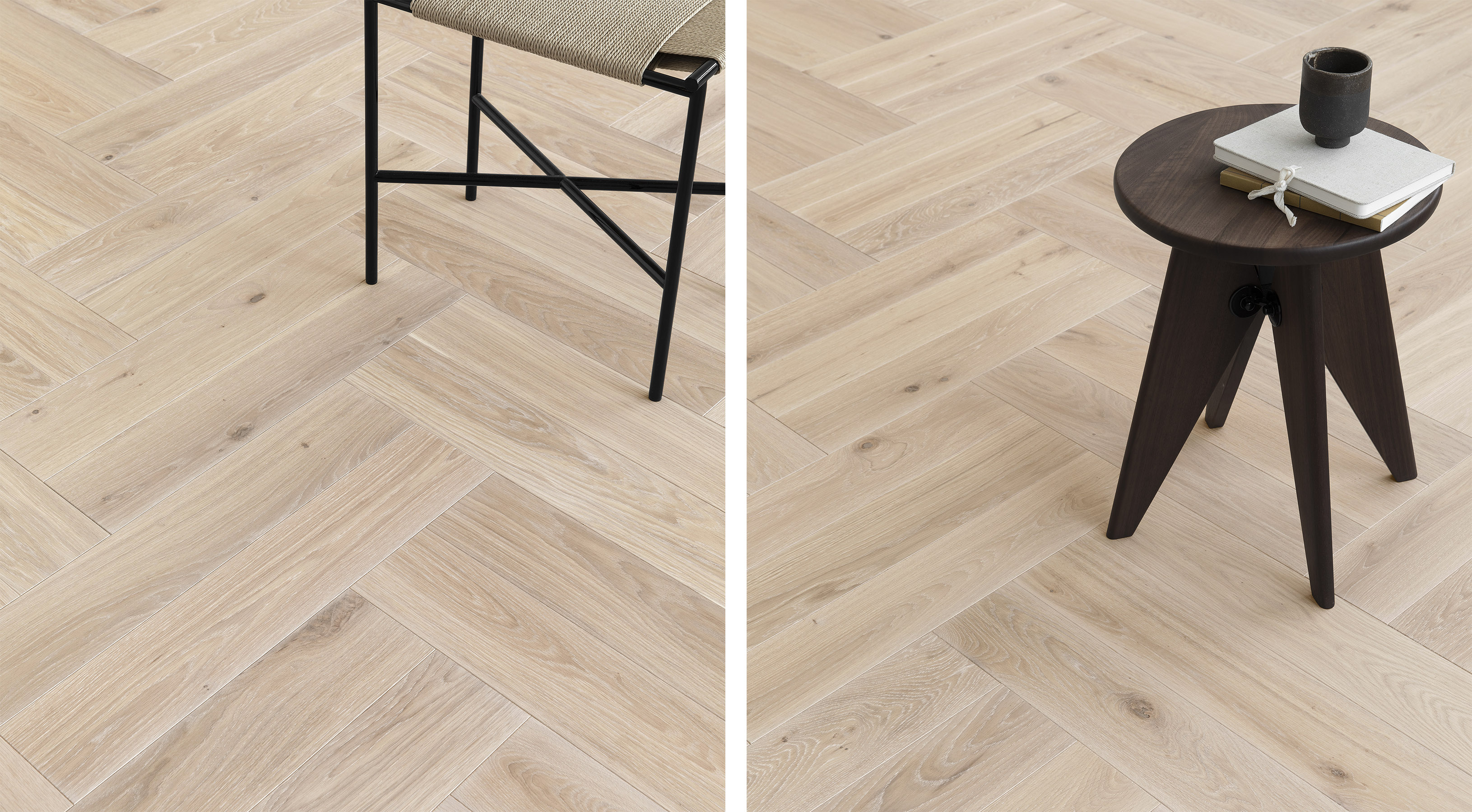 to varianter av fiskebensmønster 