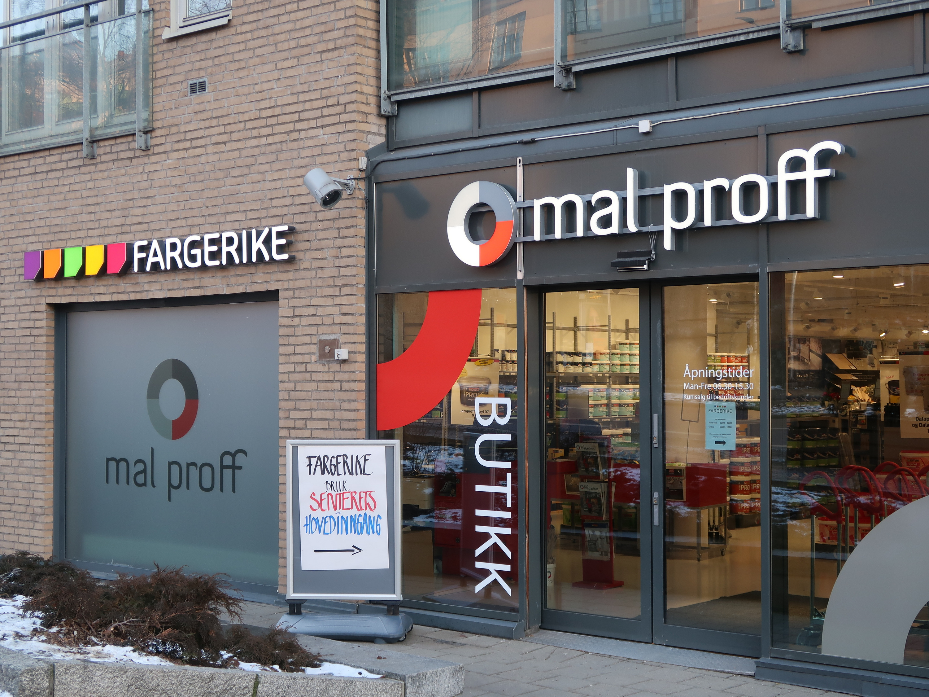 200 meter maling i «Fargegata»