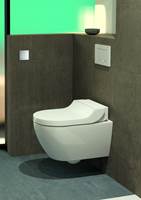 <b>RENT:</b> Et vegghengt toalett, med rene, enkle linjer, er mye enklere å holde rent.