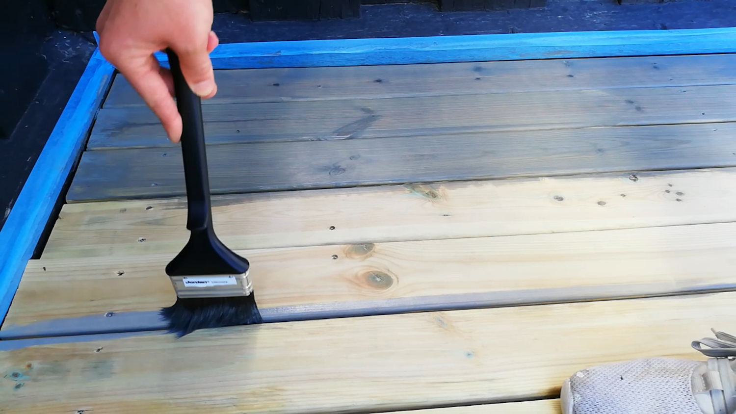 pensel med langt skaft radiatorpensel