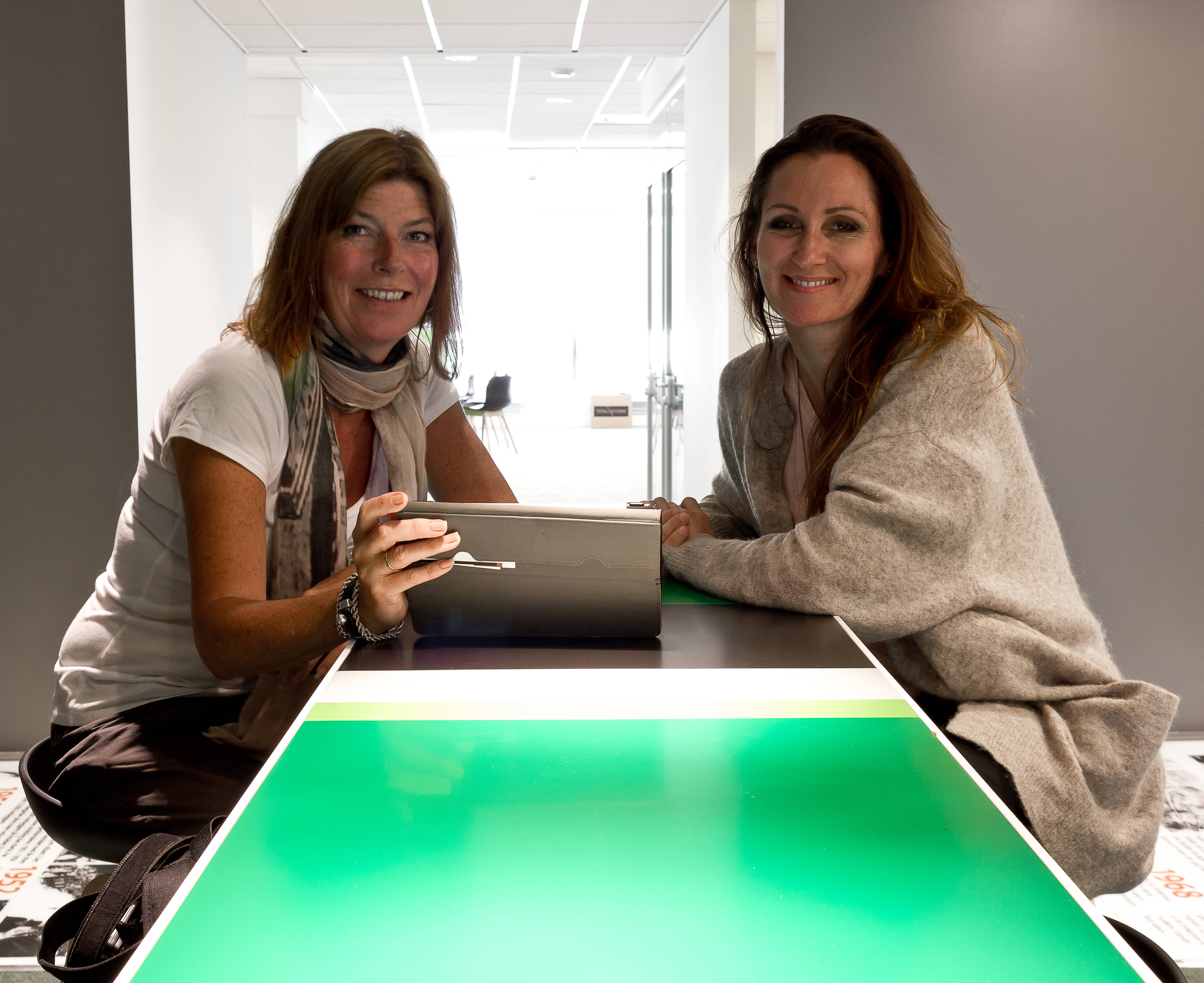 Laila Berg Nygaard og Camilla Christensen.