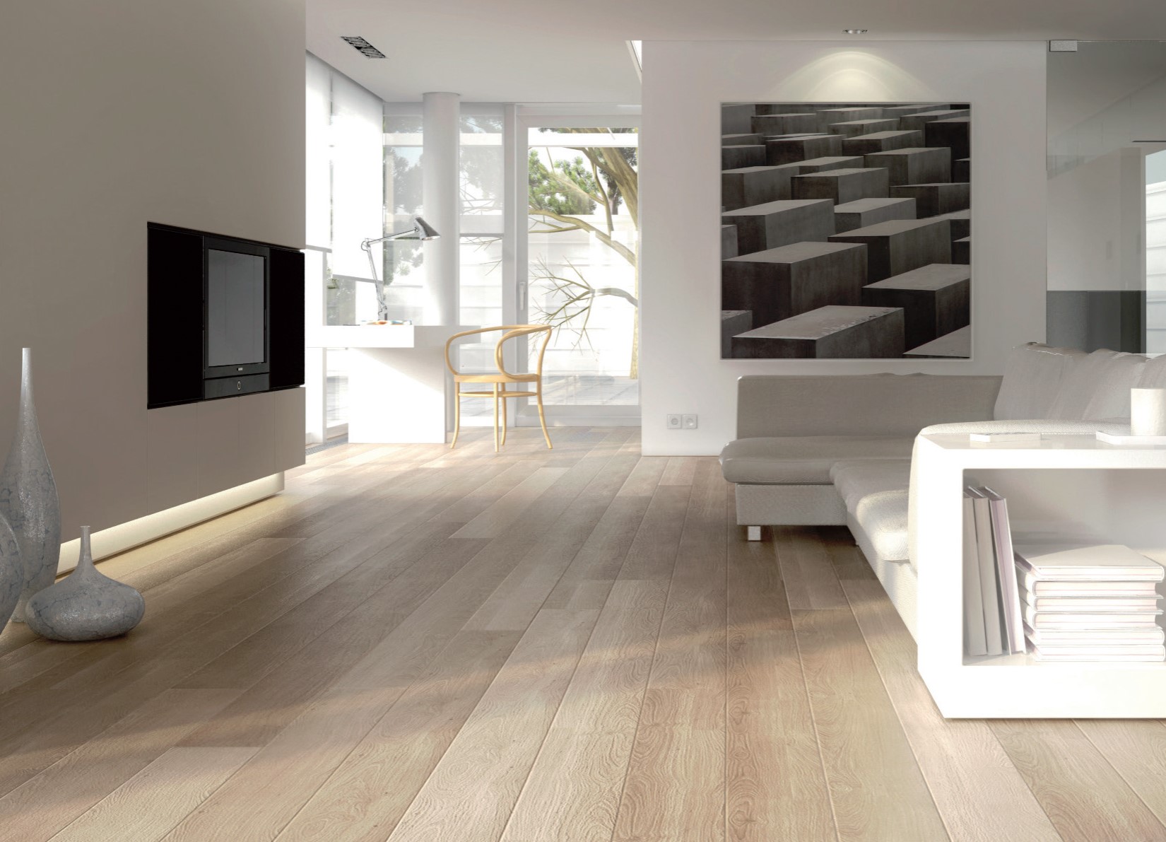 Det er viktig å ta vare på treoverflatene, både med forbehandling og vedlikehold.