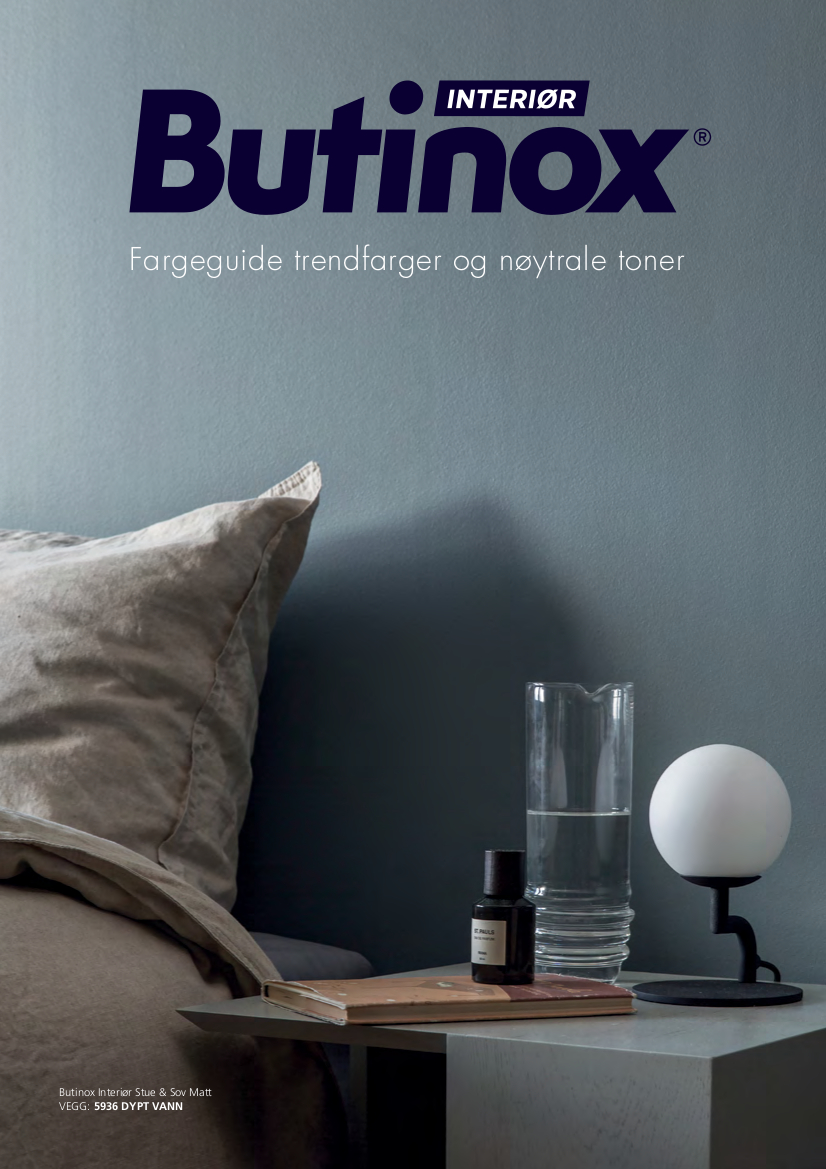 Butinox Interiør fargekart