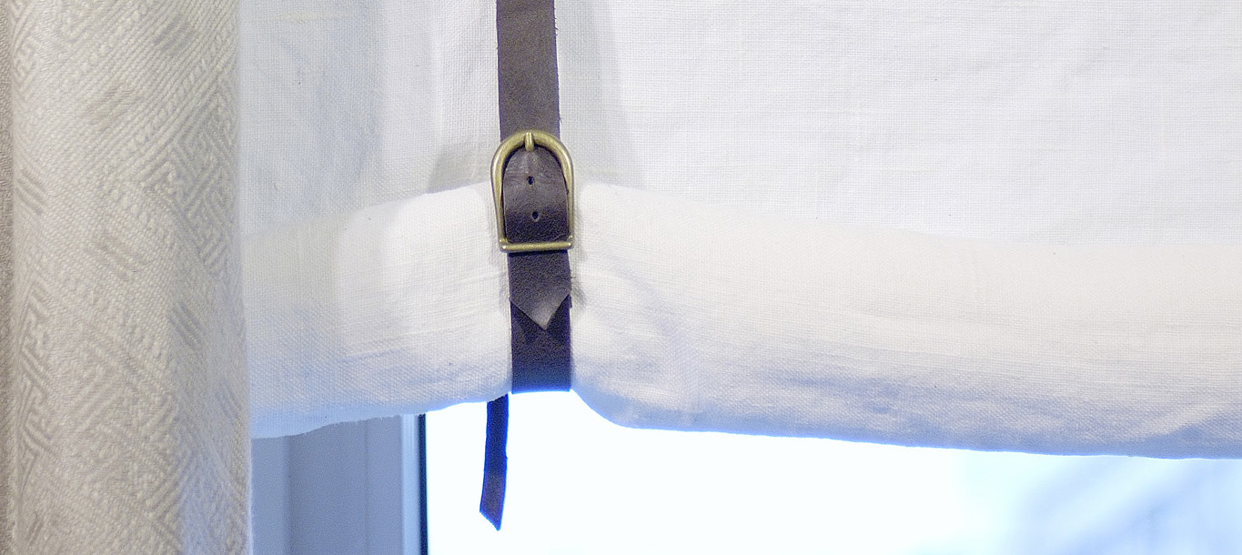 Hyttegardiner beskytter mot solen