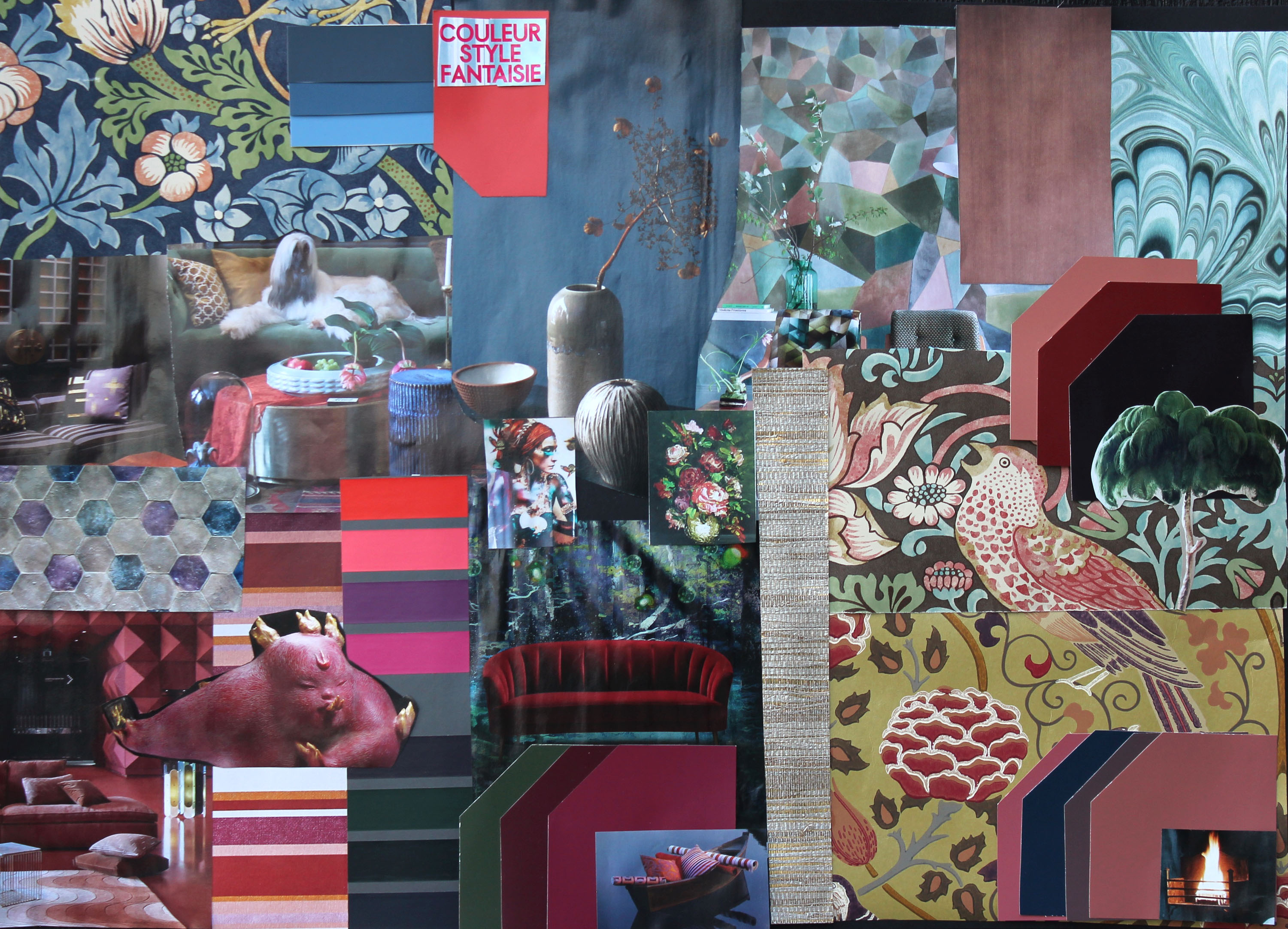 70-tallsfarger i nye kombinasjoner er trend i 2020