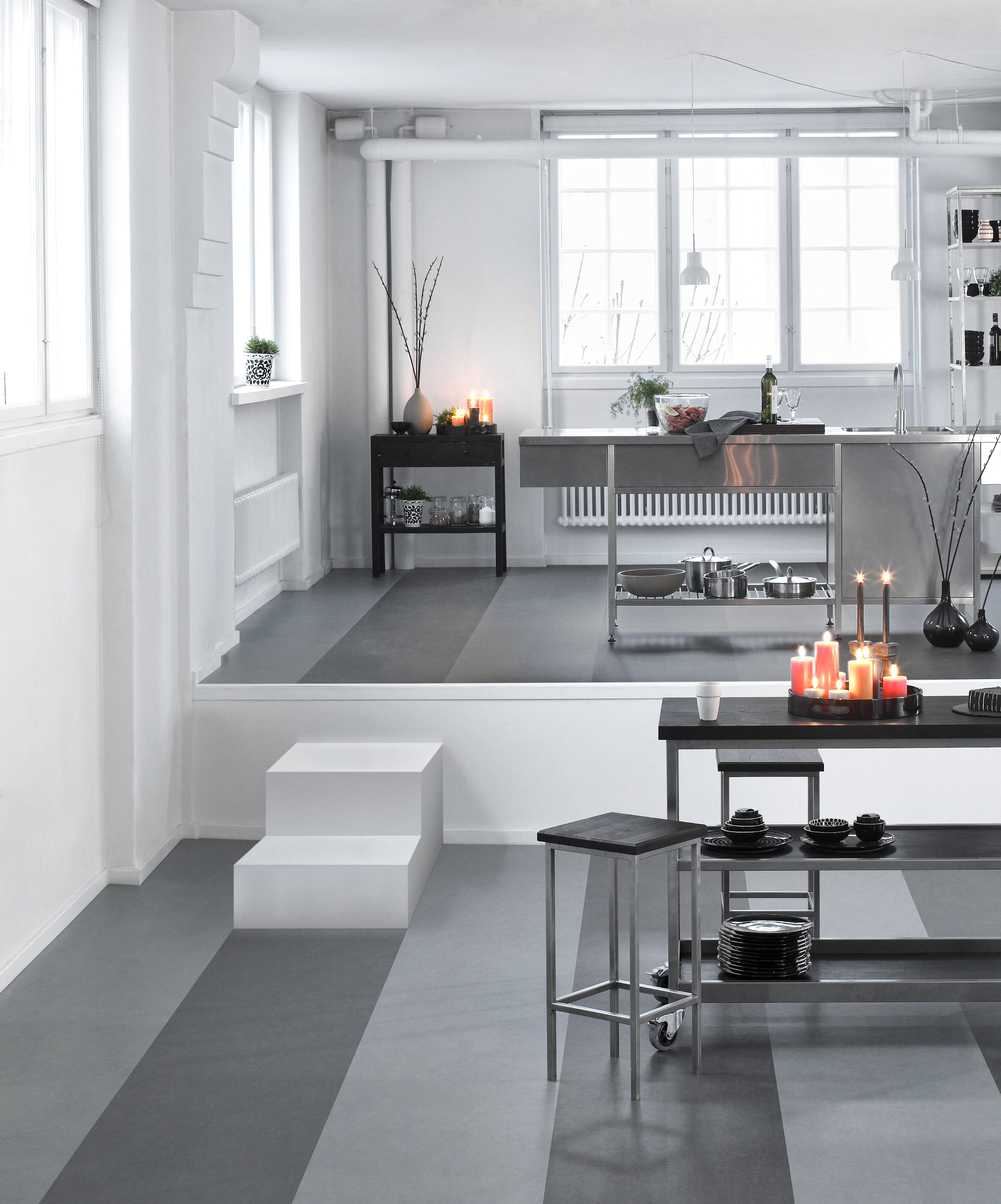 Marmoleum Click er en enkel måte å få et nytt og moderne gulv