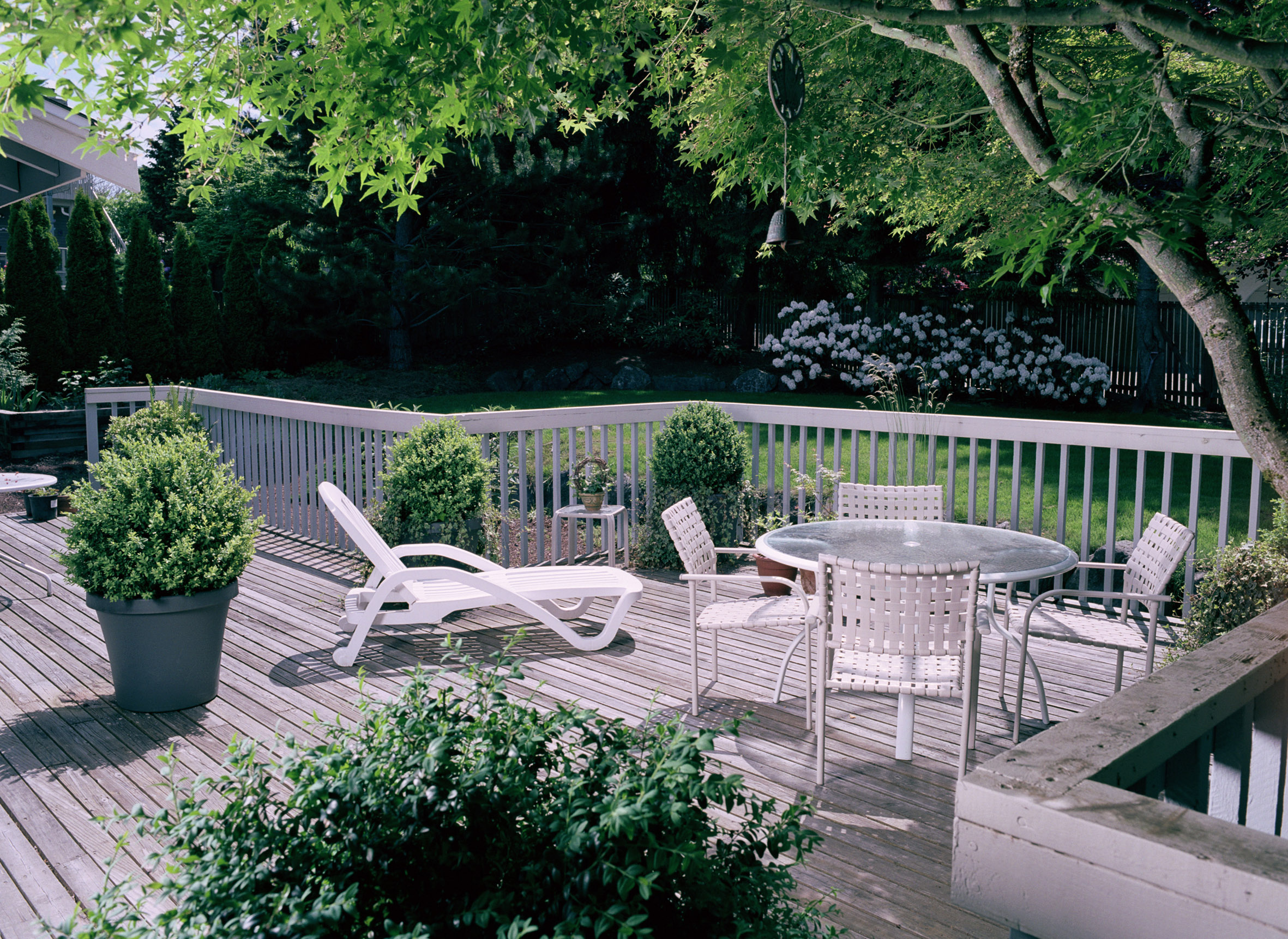 En ren og beskyttet terrasse er viktig for trivselen i uterommet.