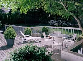 En ren og beskyttet terrasse er viktig for trivselen i uterommet.