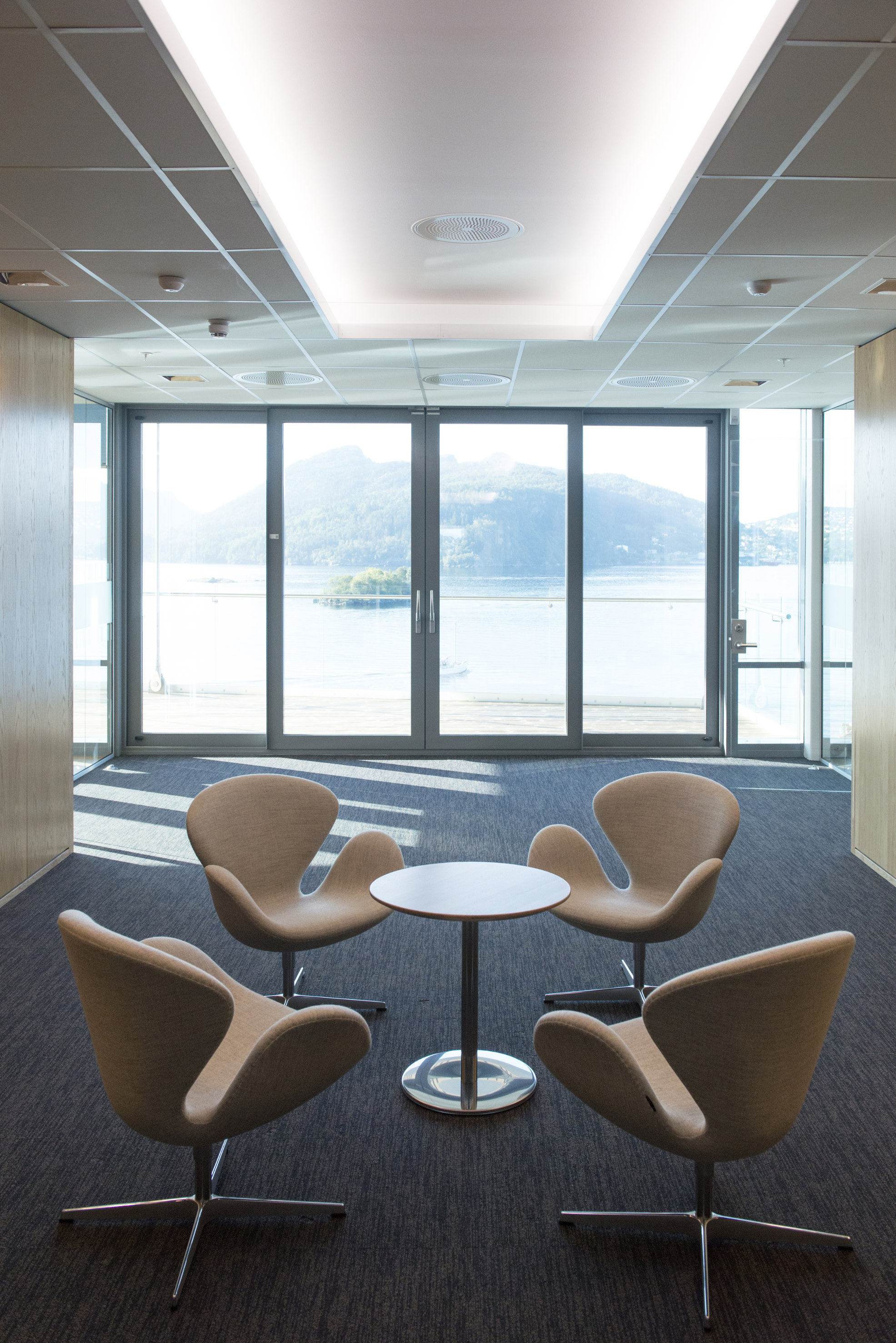 BEVART: Det var viktig å bevare utsikten da kontorene ble bygget.