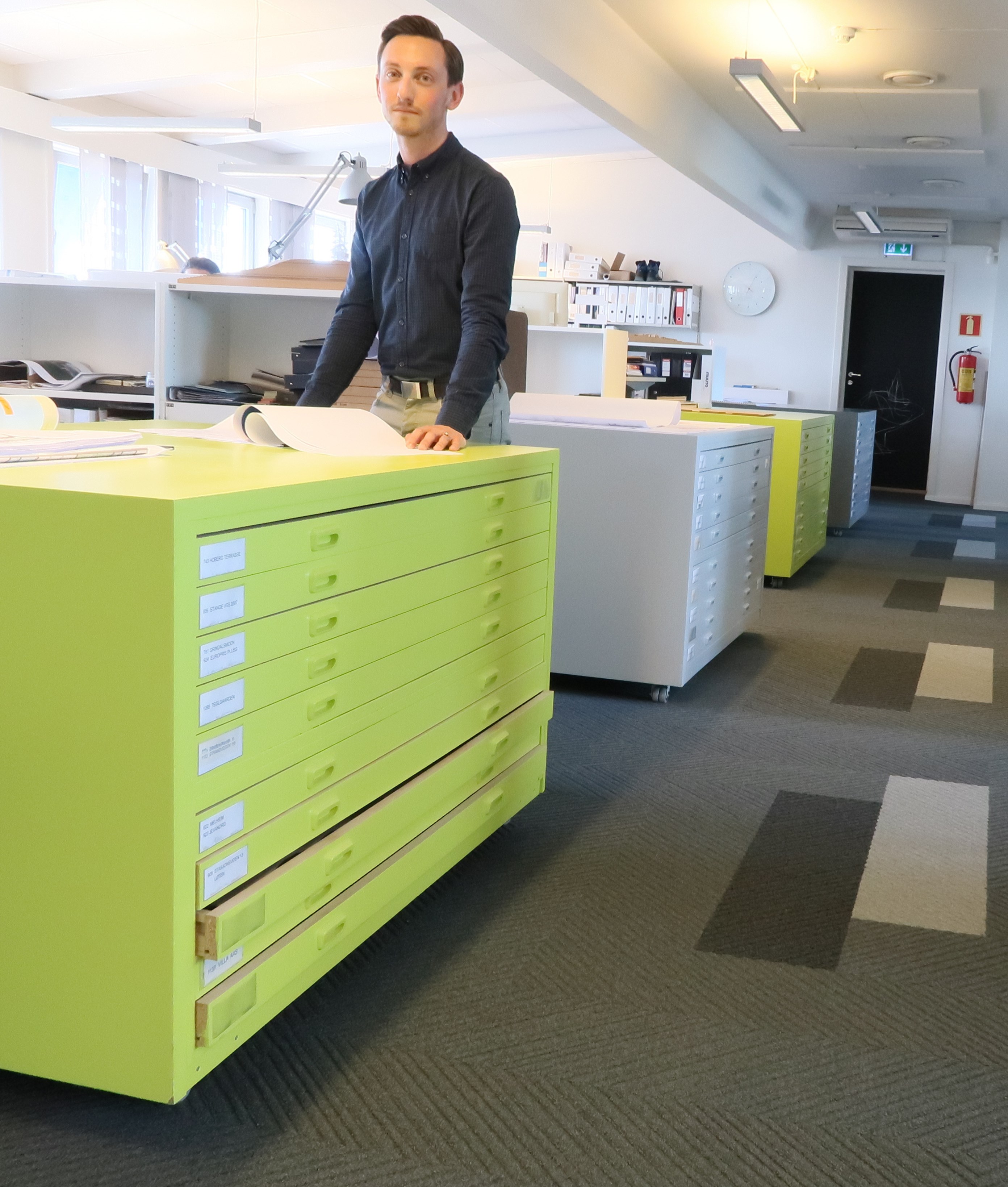 Desso teppefliser på kontor