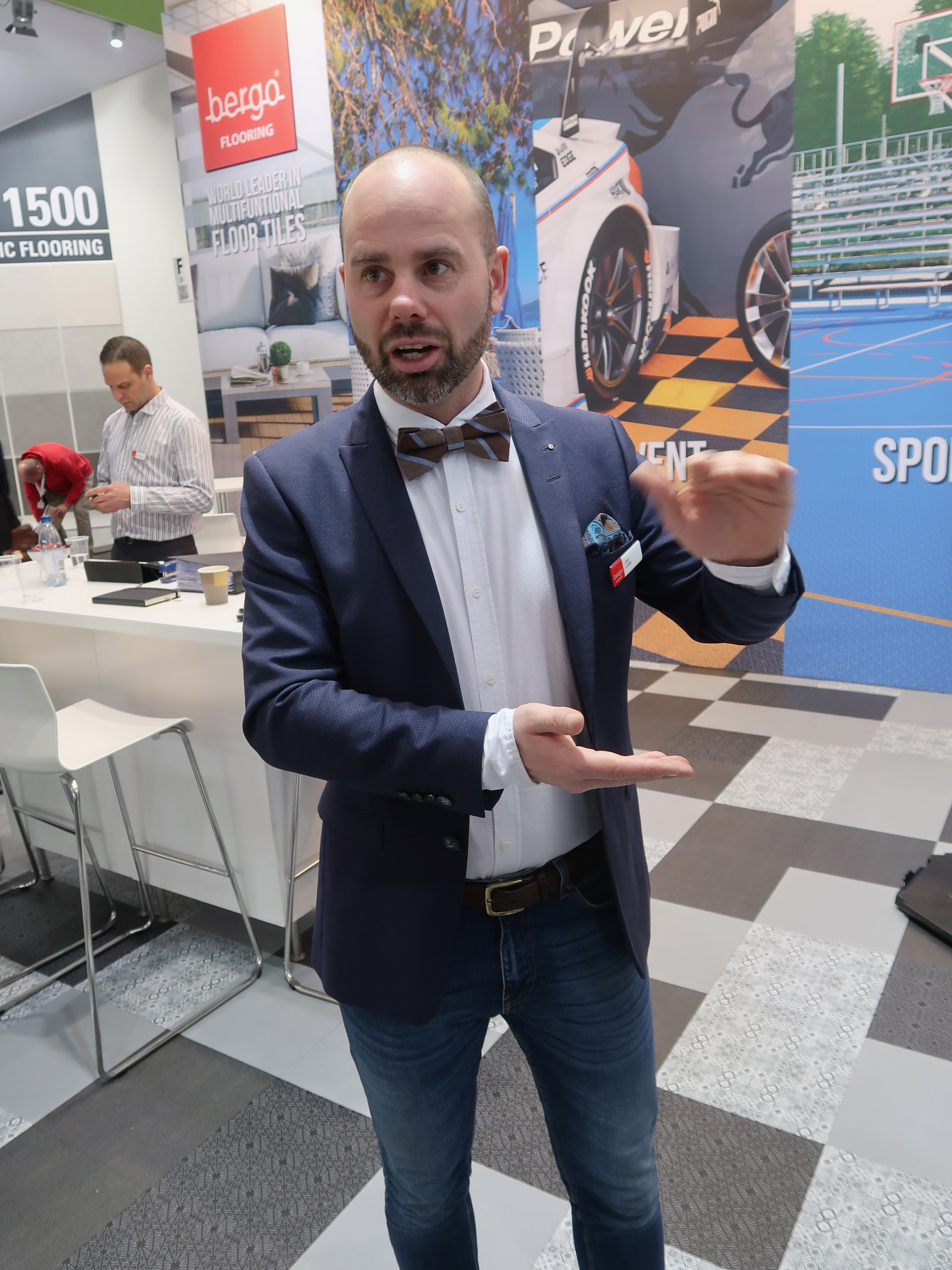 Emil Lindèn i Bergo Flooring