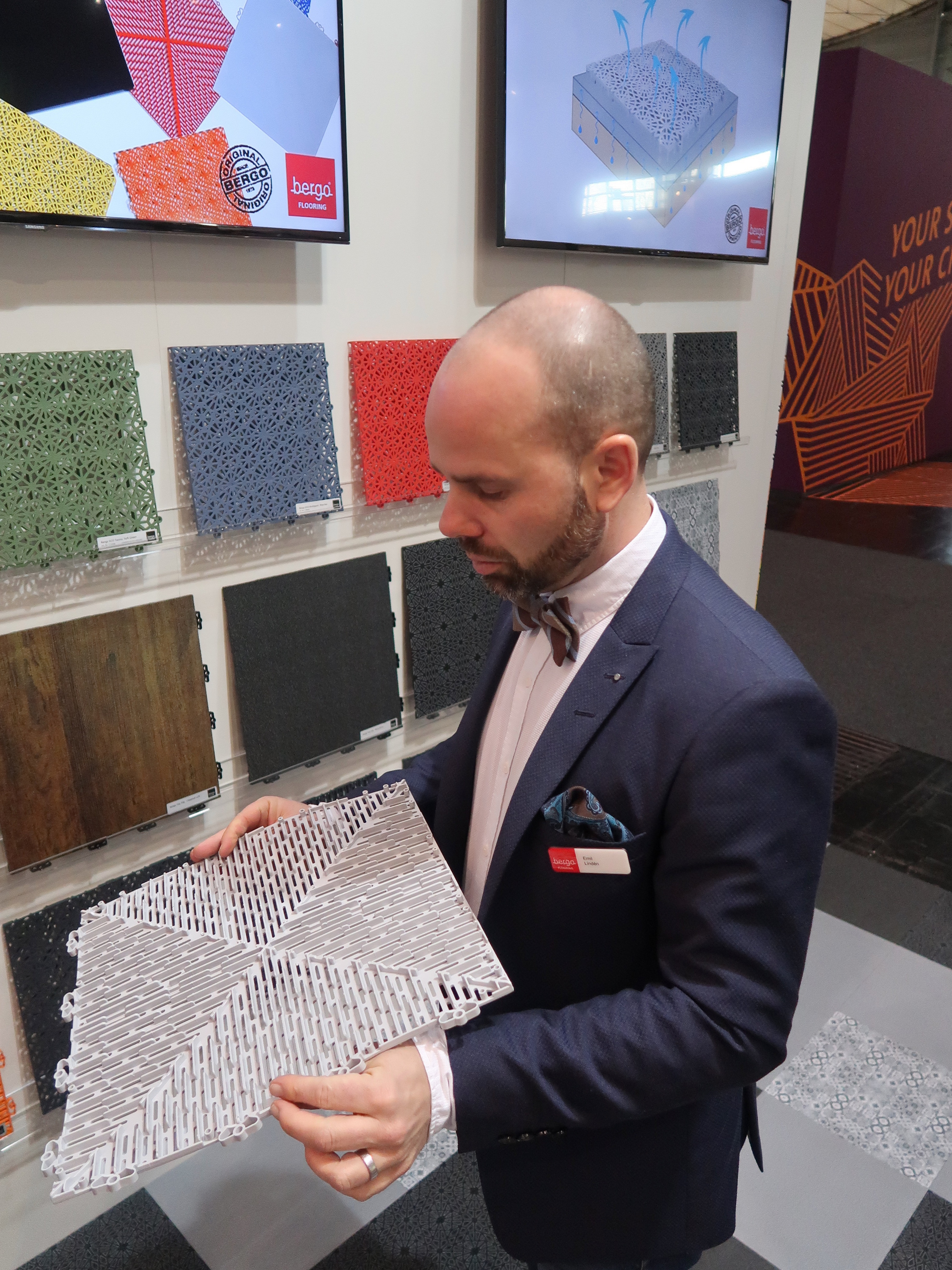 Plastfliser i dusjen