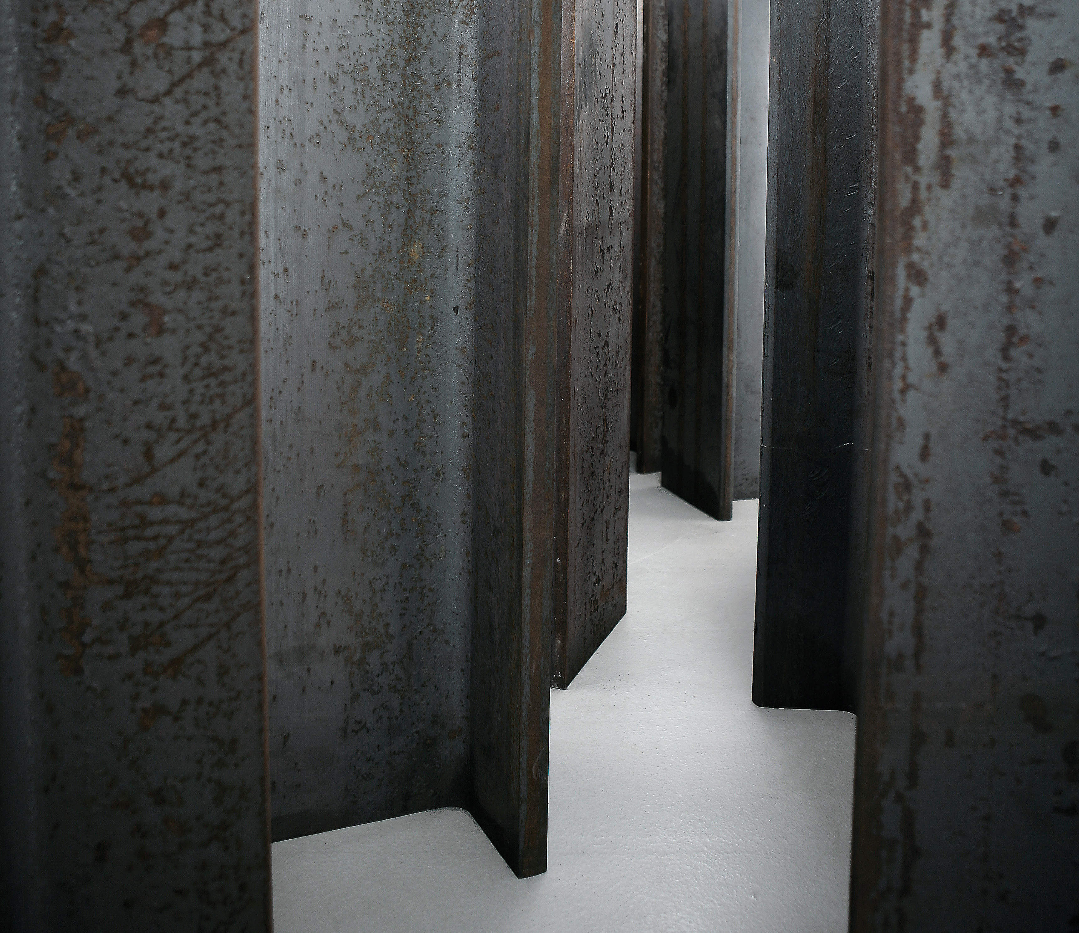 Linoleum med metalleffekt