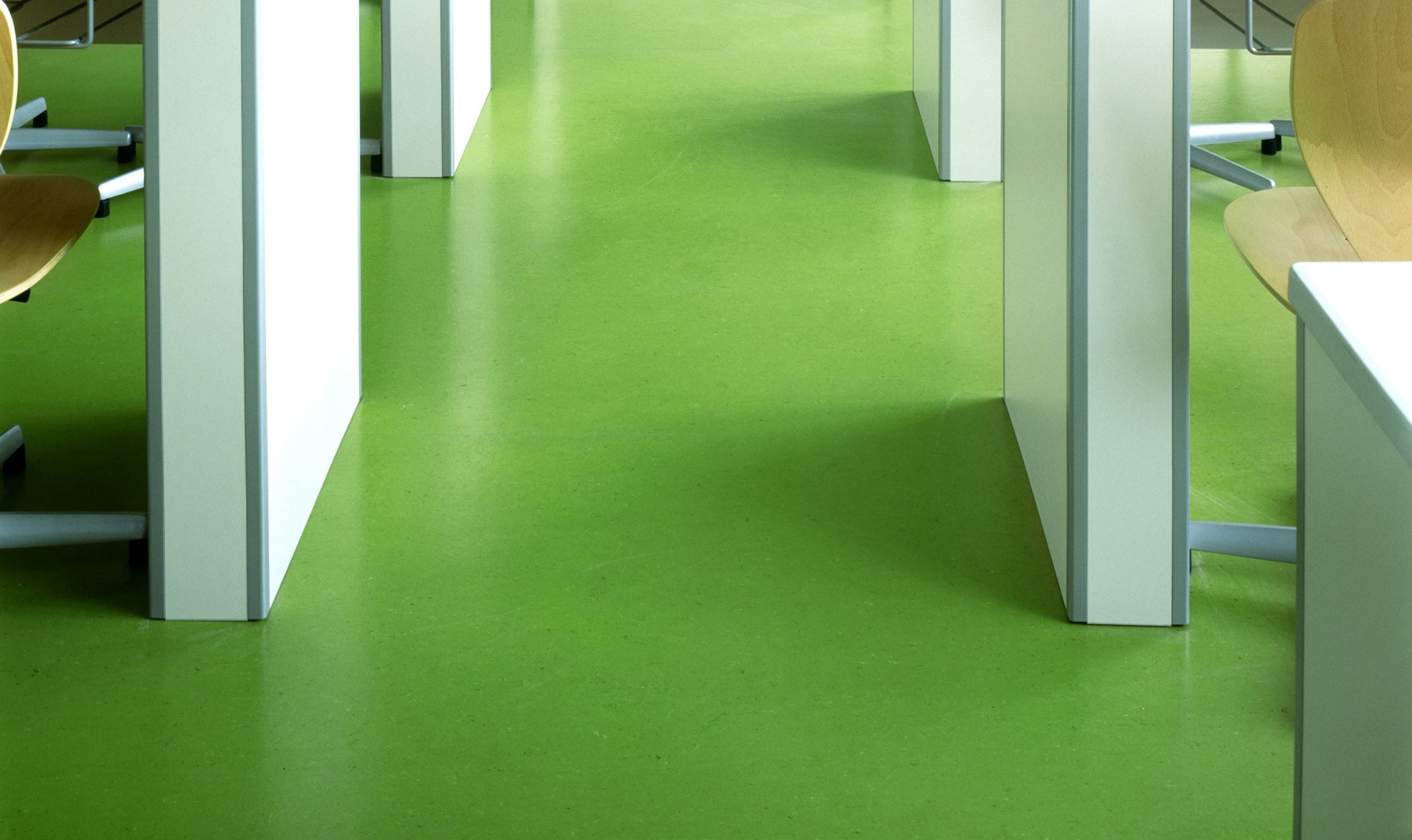 Fargefestival på gulvnivå