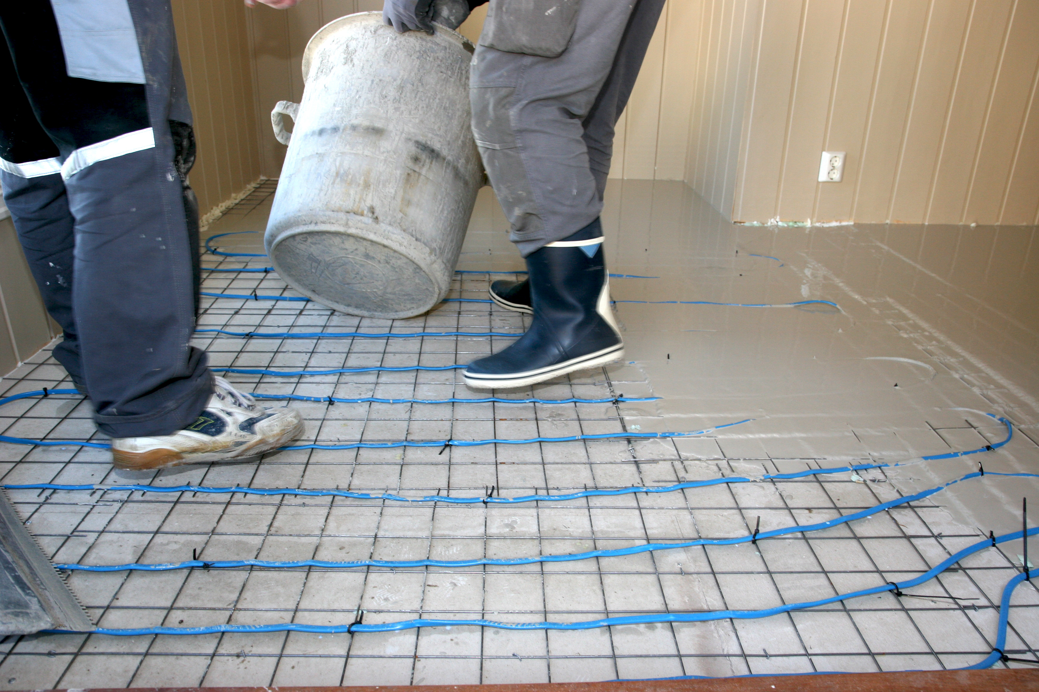 Slik blir gulvet rett