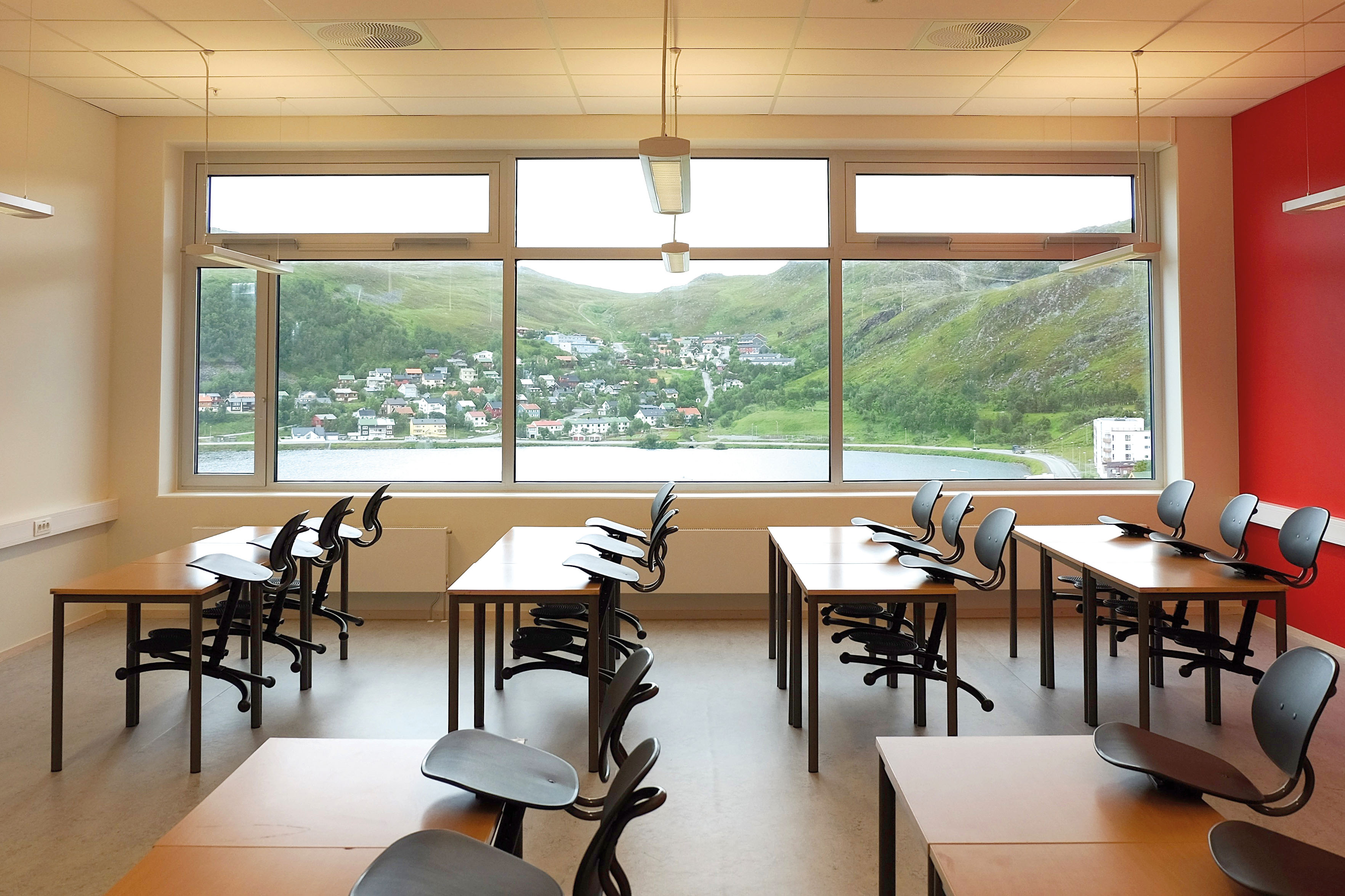 Utsikt fra klasserom