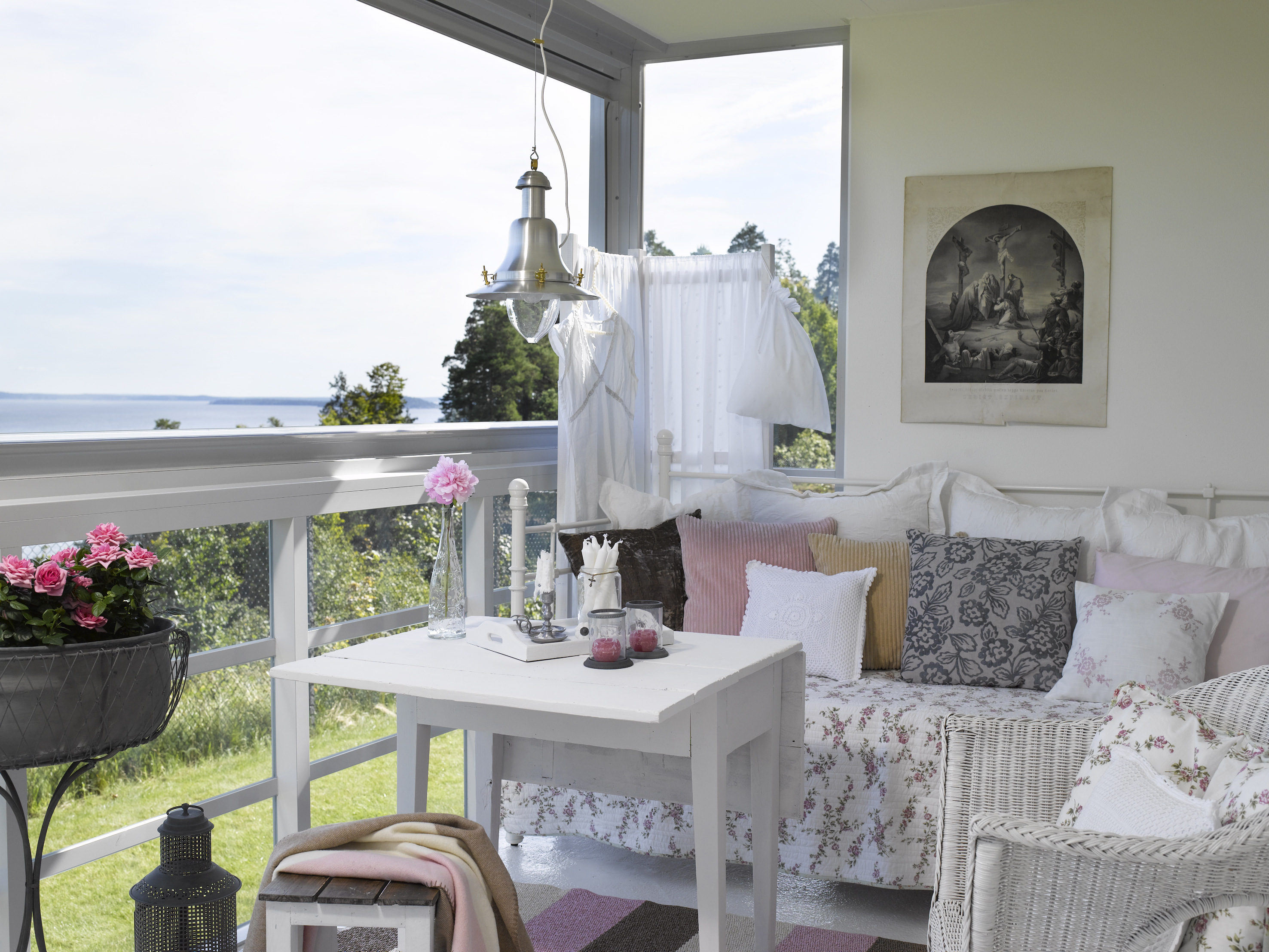 Én veranda – to årstider