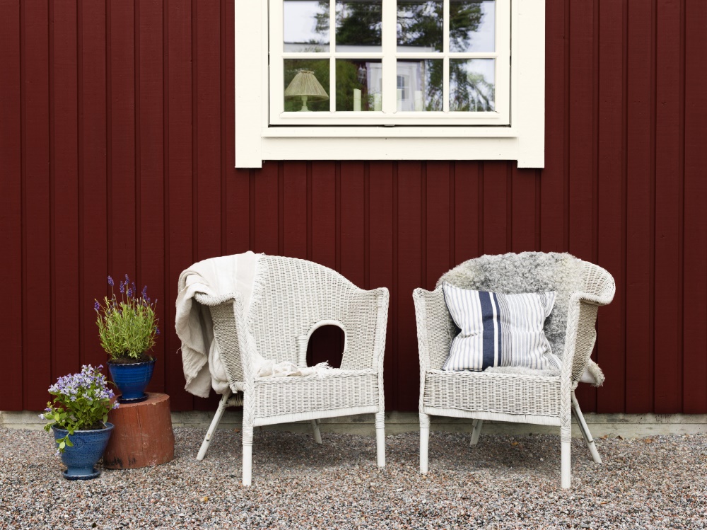 Moderne matte malinger og beiser for fasade har god ripefasthet, og samme holdbarhet som normalblanke behandlinger.