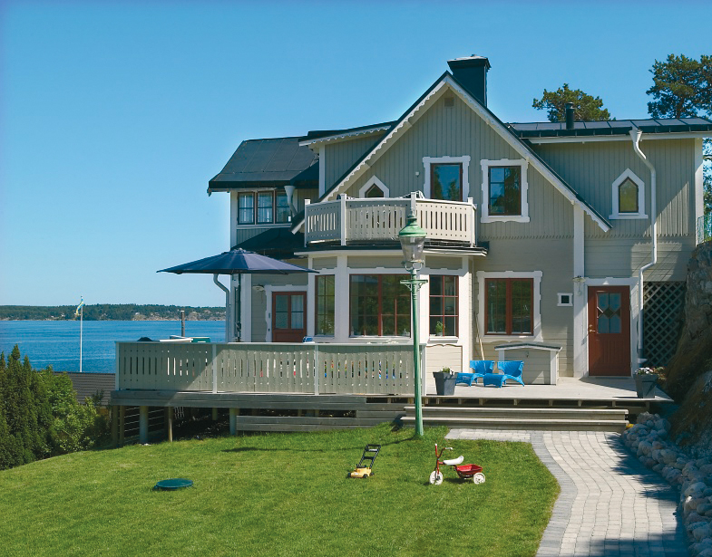 Vern miljøet når huset males