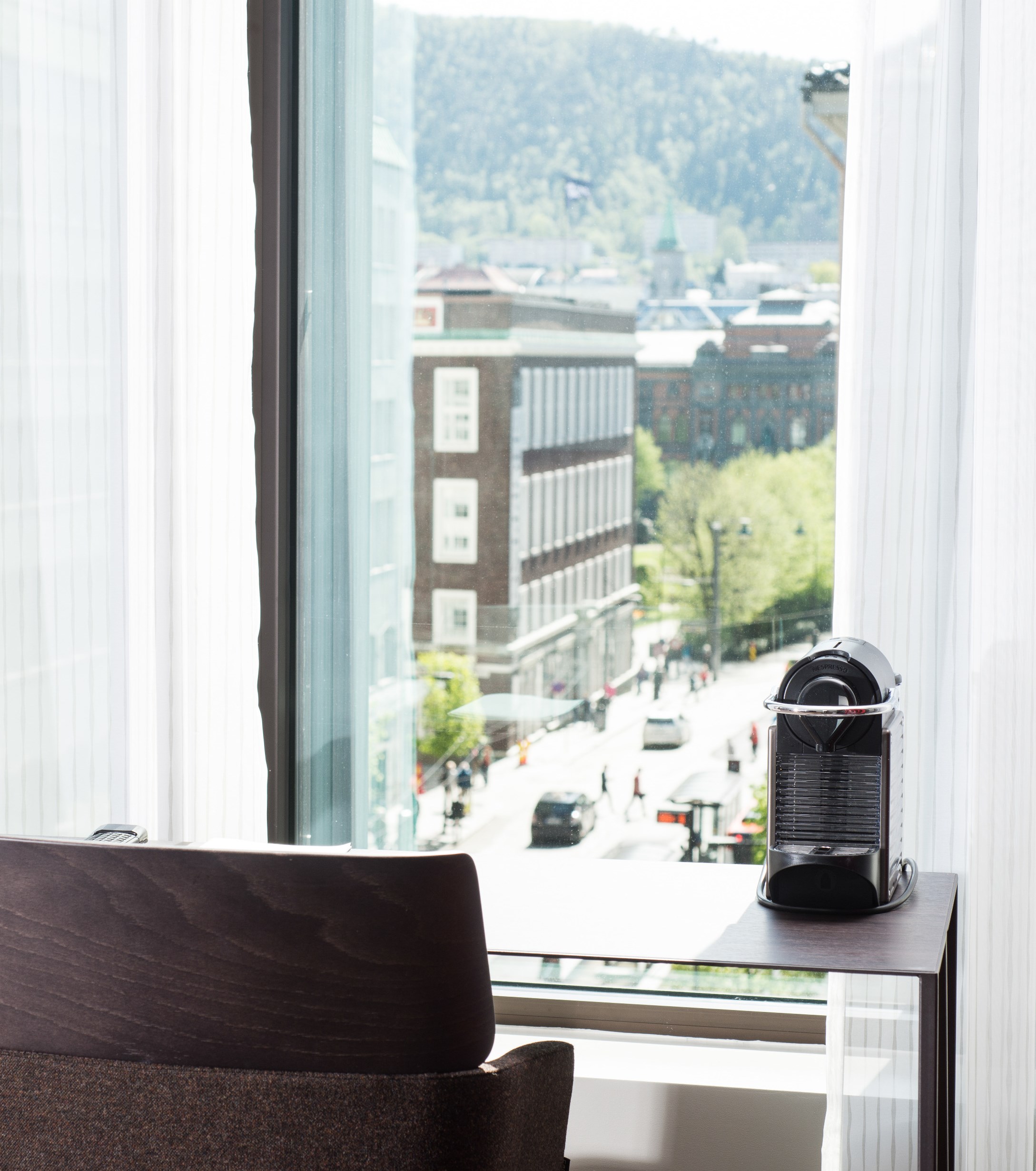 Utsikt hotell Bergen Børs