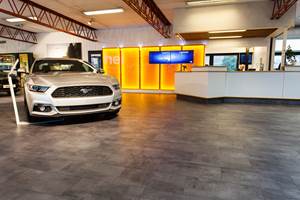 Mustang: Bergerkrysset Auto Mysen er atuorisert for å stille ut og selge Ford Mustang.