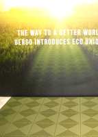 Bergo Unique er et sterkt gulv, med rette linjer og et åpent mønster.