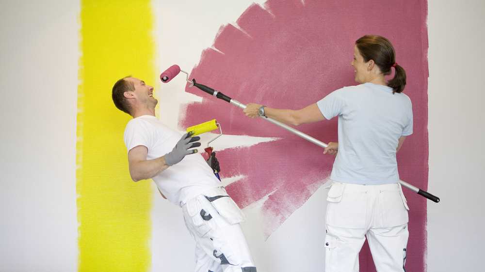 Beskytt rommet mot malingsprut