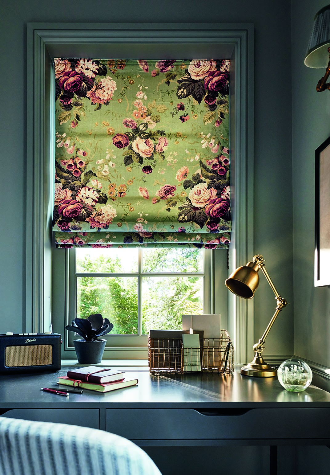 blomstrete liftgardin