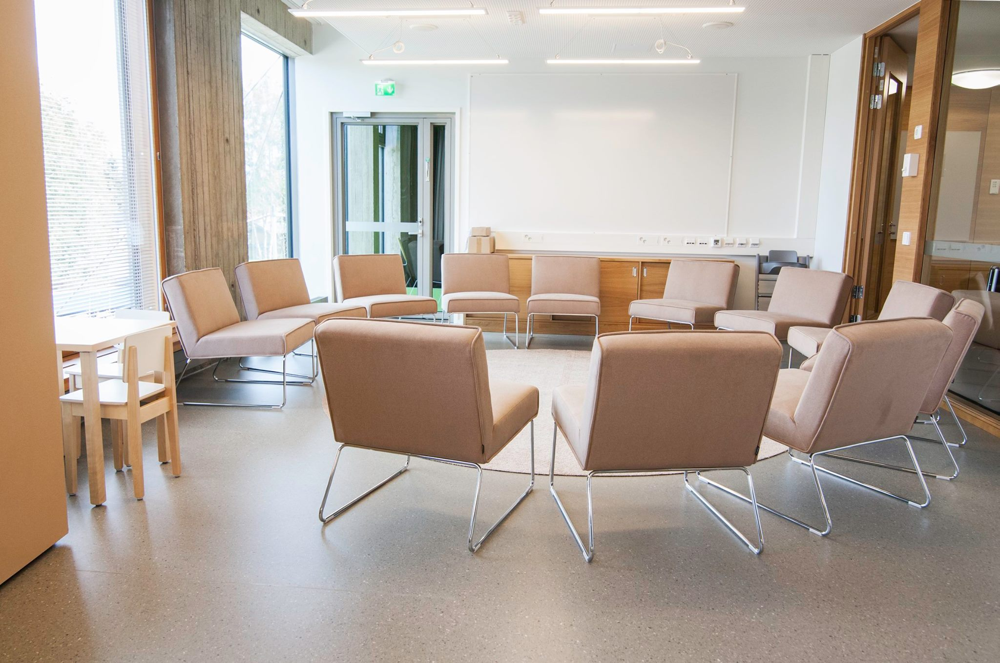 Gulvet som ligger stille