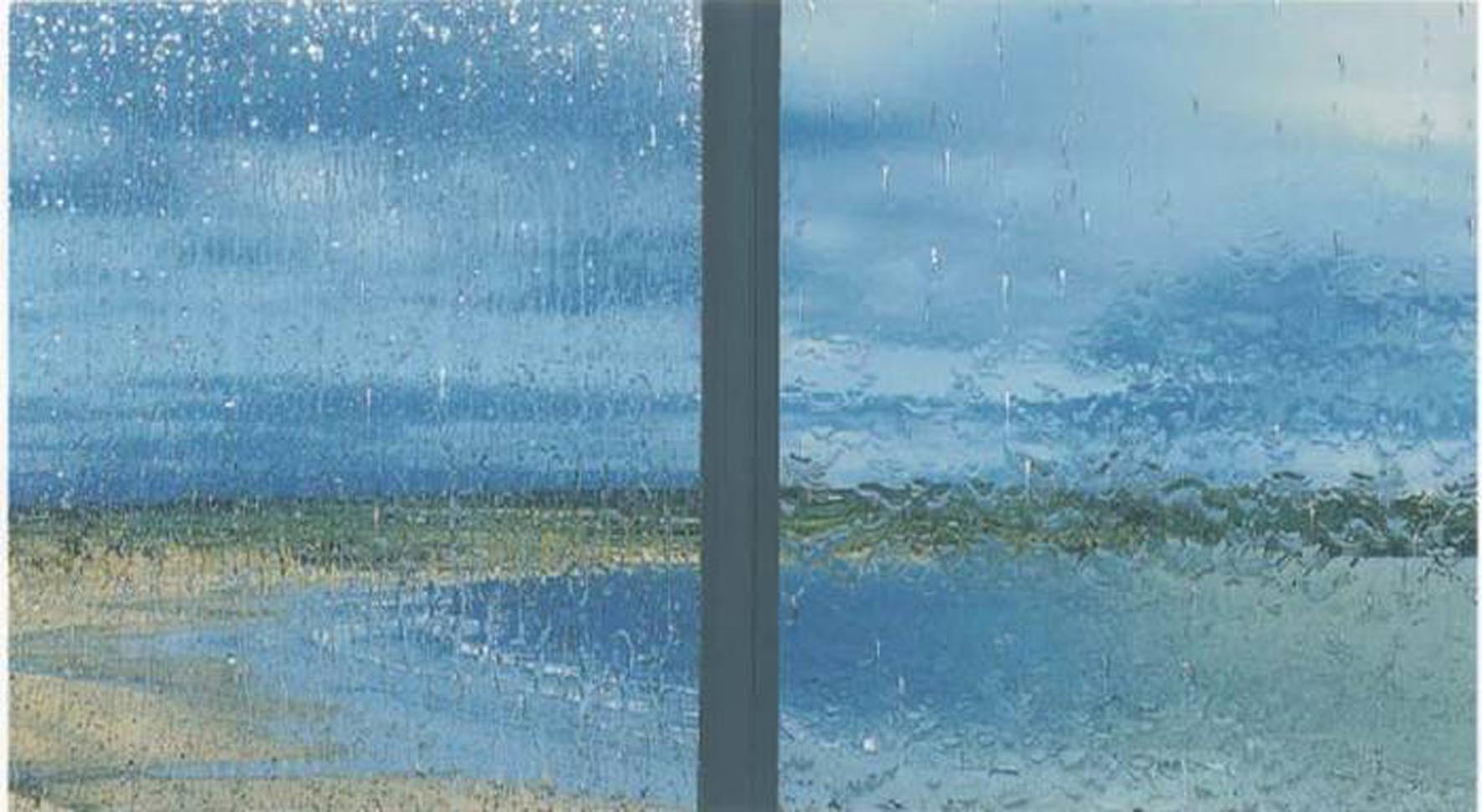 Vindu som vasker seg selv