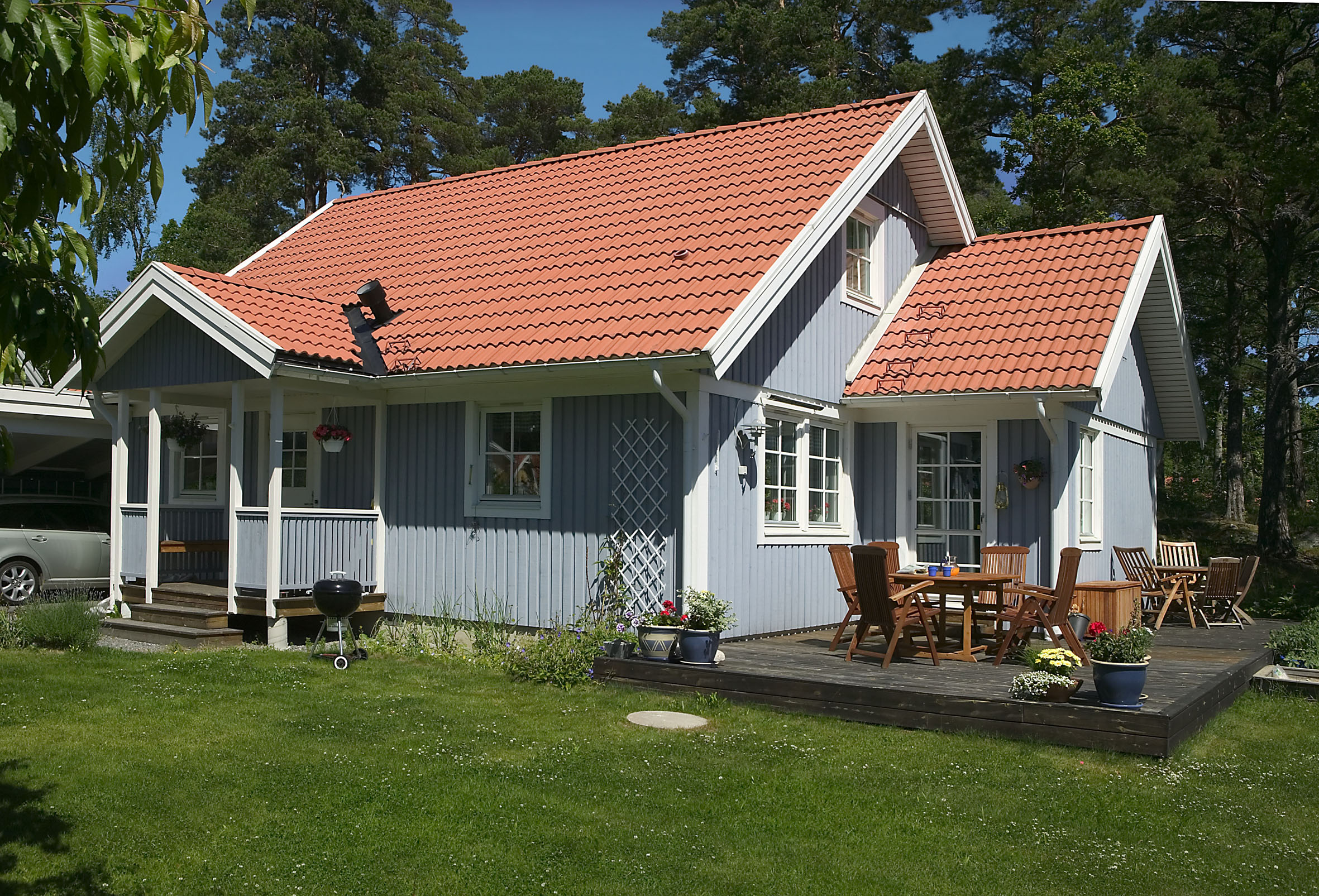 Har du lyst på blått hus?