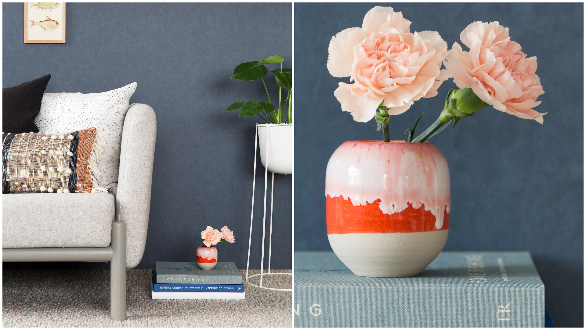 MENGDE: Hvor mye det er av hver farge påvirker også hvordan vi opplever at fargene klinger sammen. (Foto: Borge)