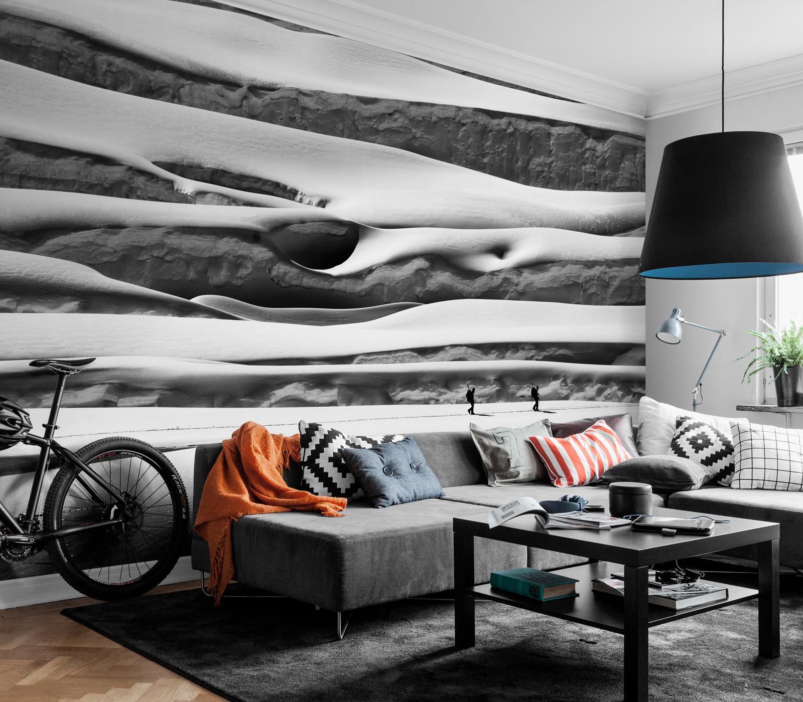 Du kan laste opp egne bilder av vinteraktiviteter eller naturmotiv på Mr Perswall.no