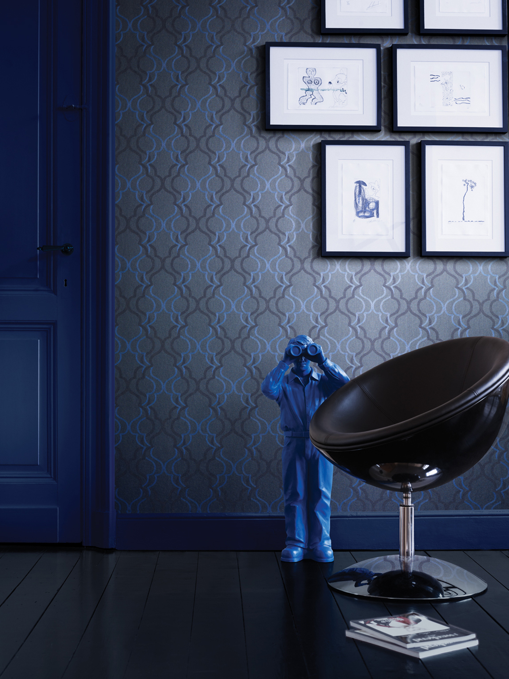 Blått - den store trendfargen