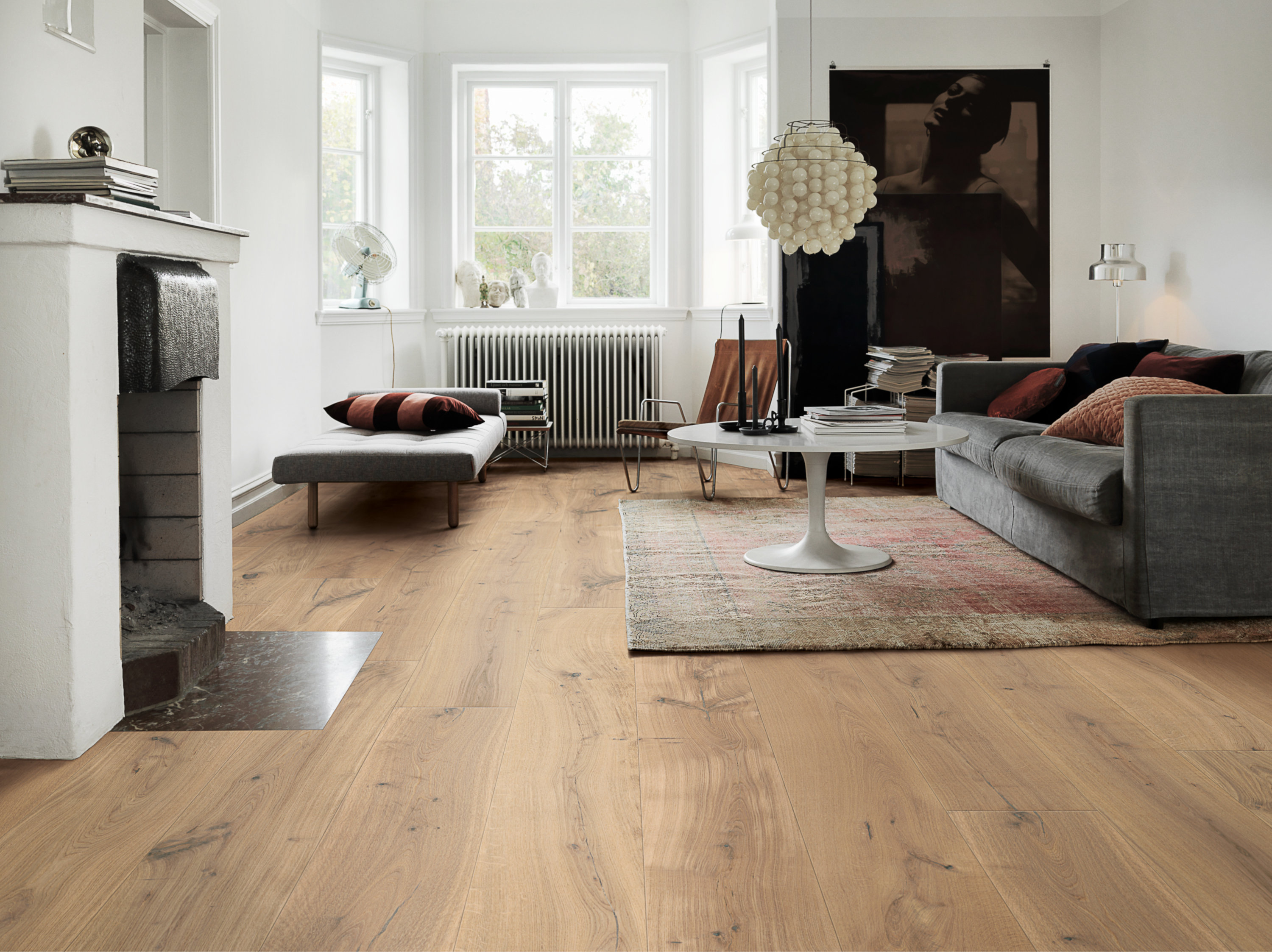 Parkett og heltregulv gir hjemmet personlighet og varme