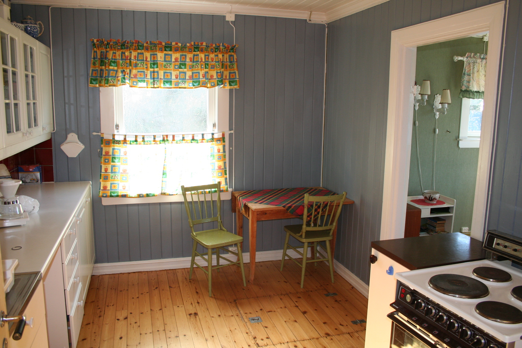 Inntrykket var forholdsvis mørkt og trangt før forvandlingen. 