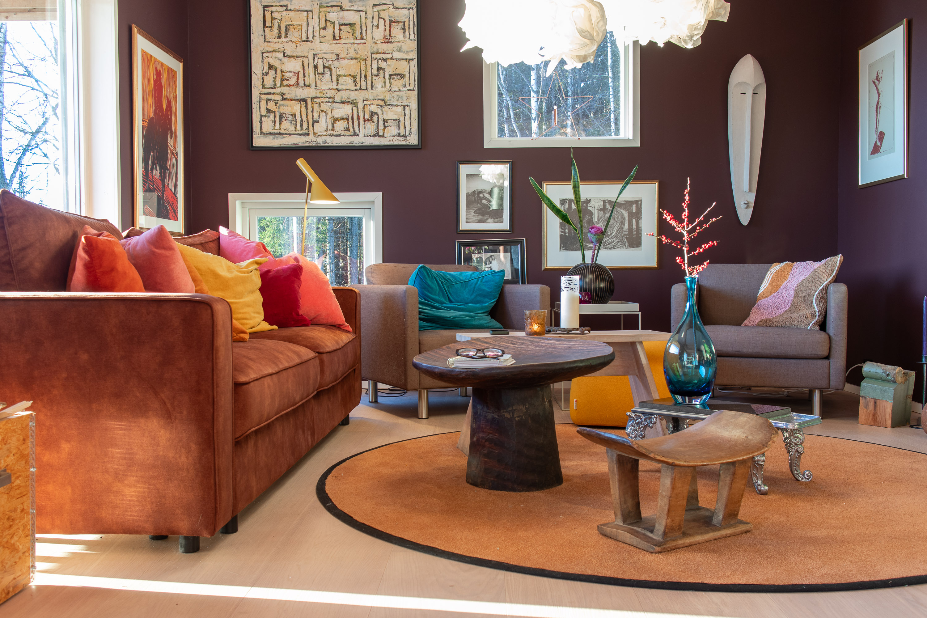 bilder vindu sofa stue