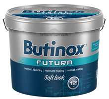 Butinox Futura Soft Look har ingen glansrefleksjoner, og flaten vil alltid fremstå jevn, matt og vakker. Malingen kan brukes på nytt grunnet, tidligere beiset, dekkbeiset eller malt treverk, og på trykkimpregnert, grunnet tre. 