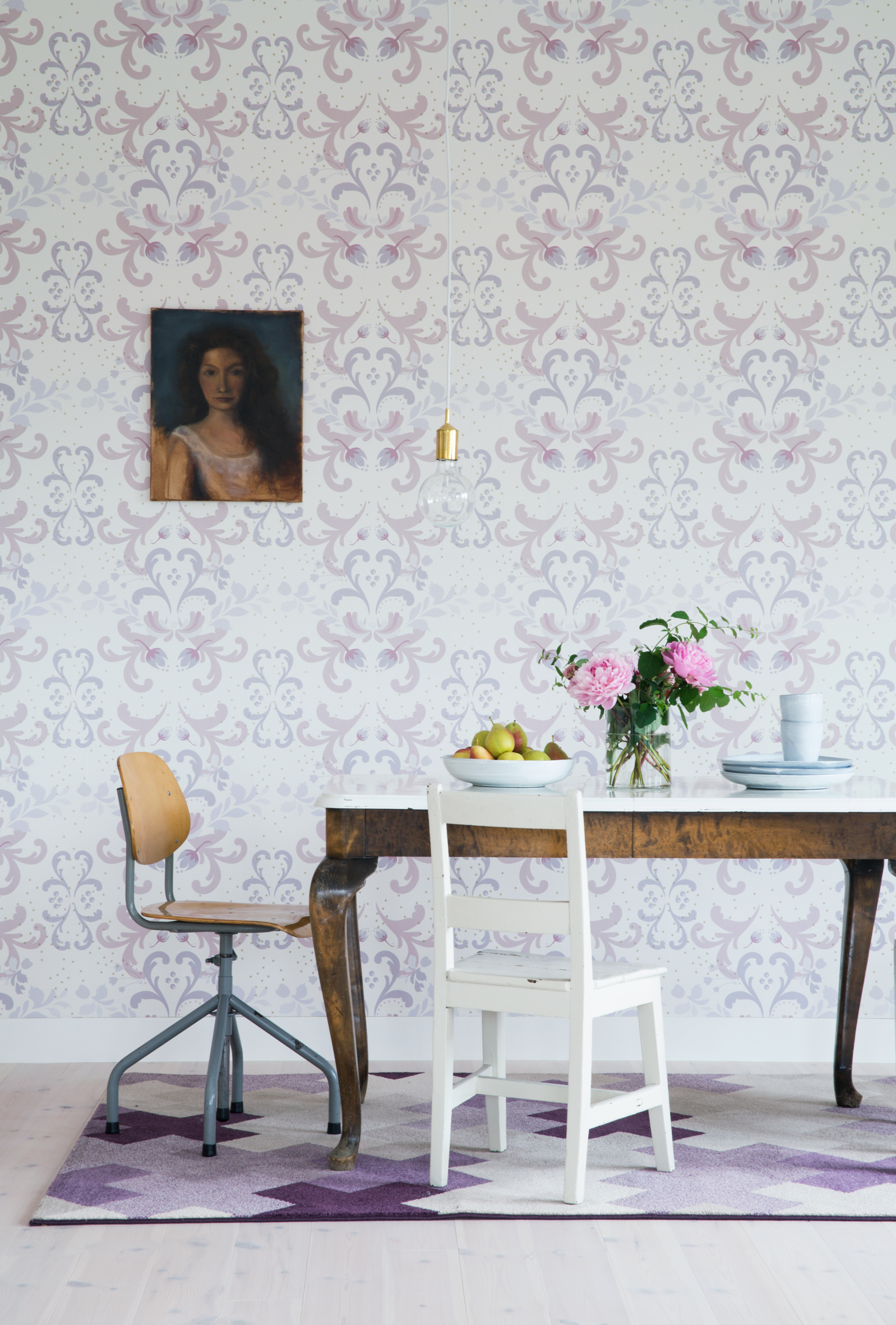 Lilla er fortsatt en trendy farge.